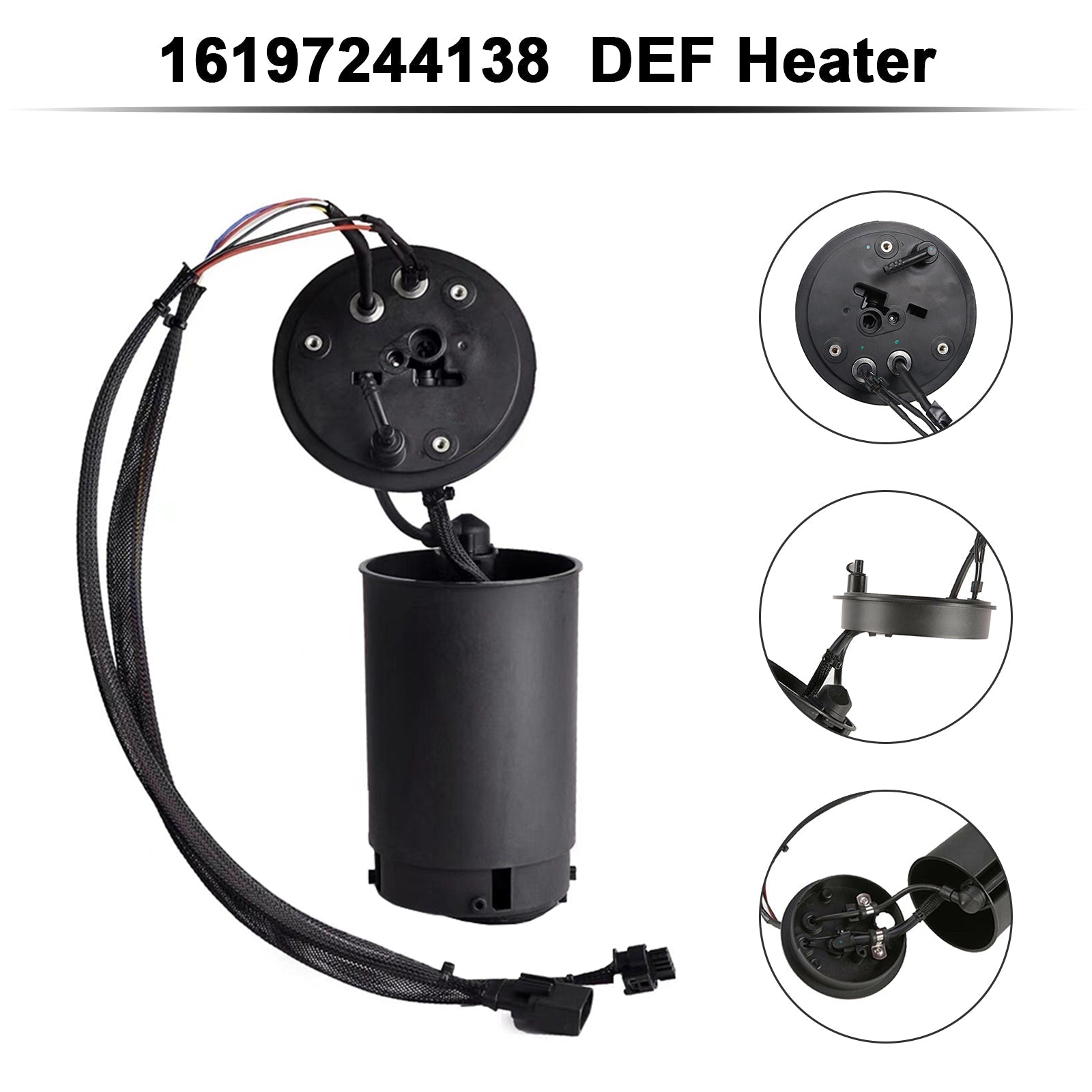 2009-2013 BMW X5 xDrive 35d Sport Utility 4-Door L6-3.0L 2013 Diesel Exhaust Fluid DEF Heater 16197244138