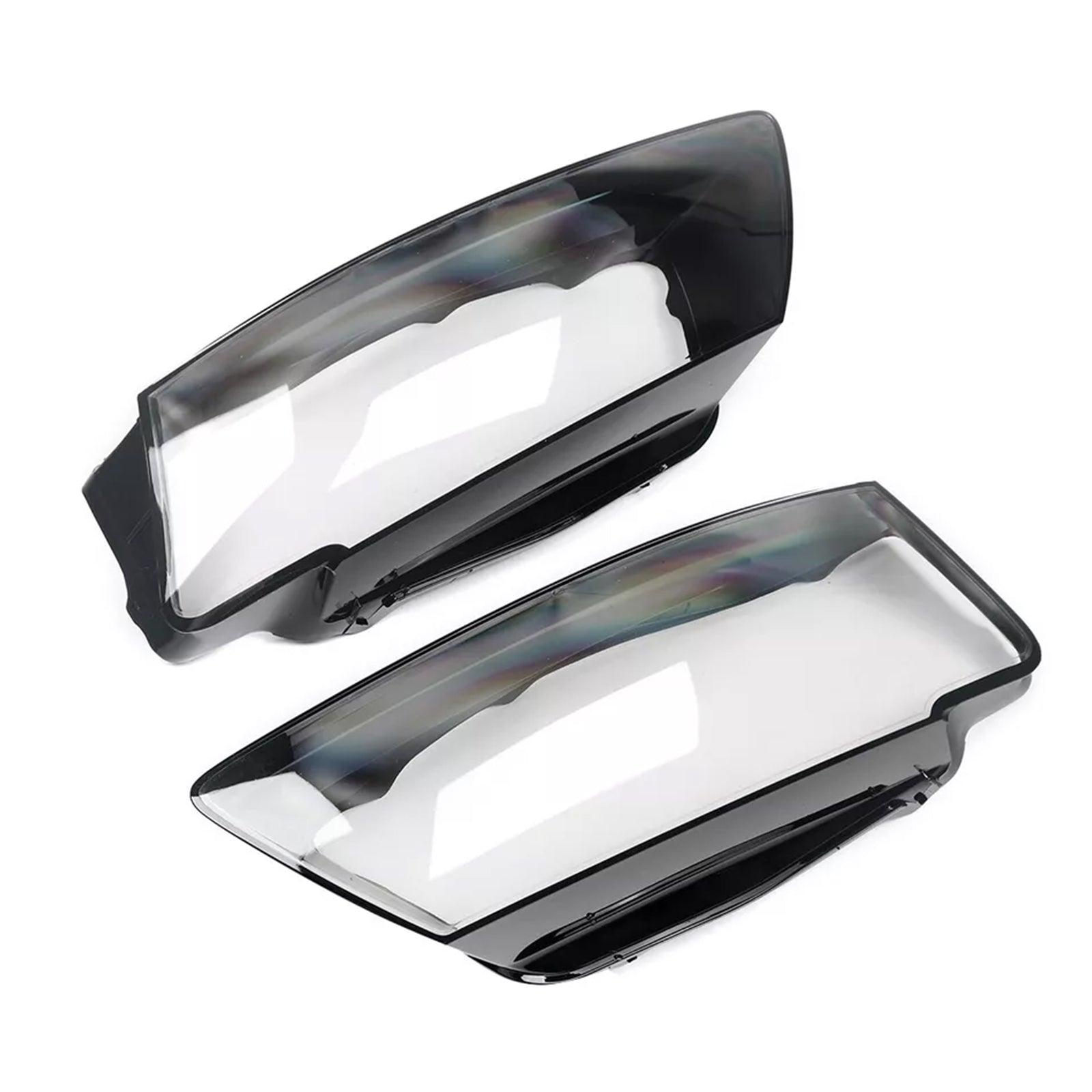 2009-2012 Audi A5/S5 Convertible 2PCS Headlight Headlamp Lens Cover Shell