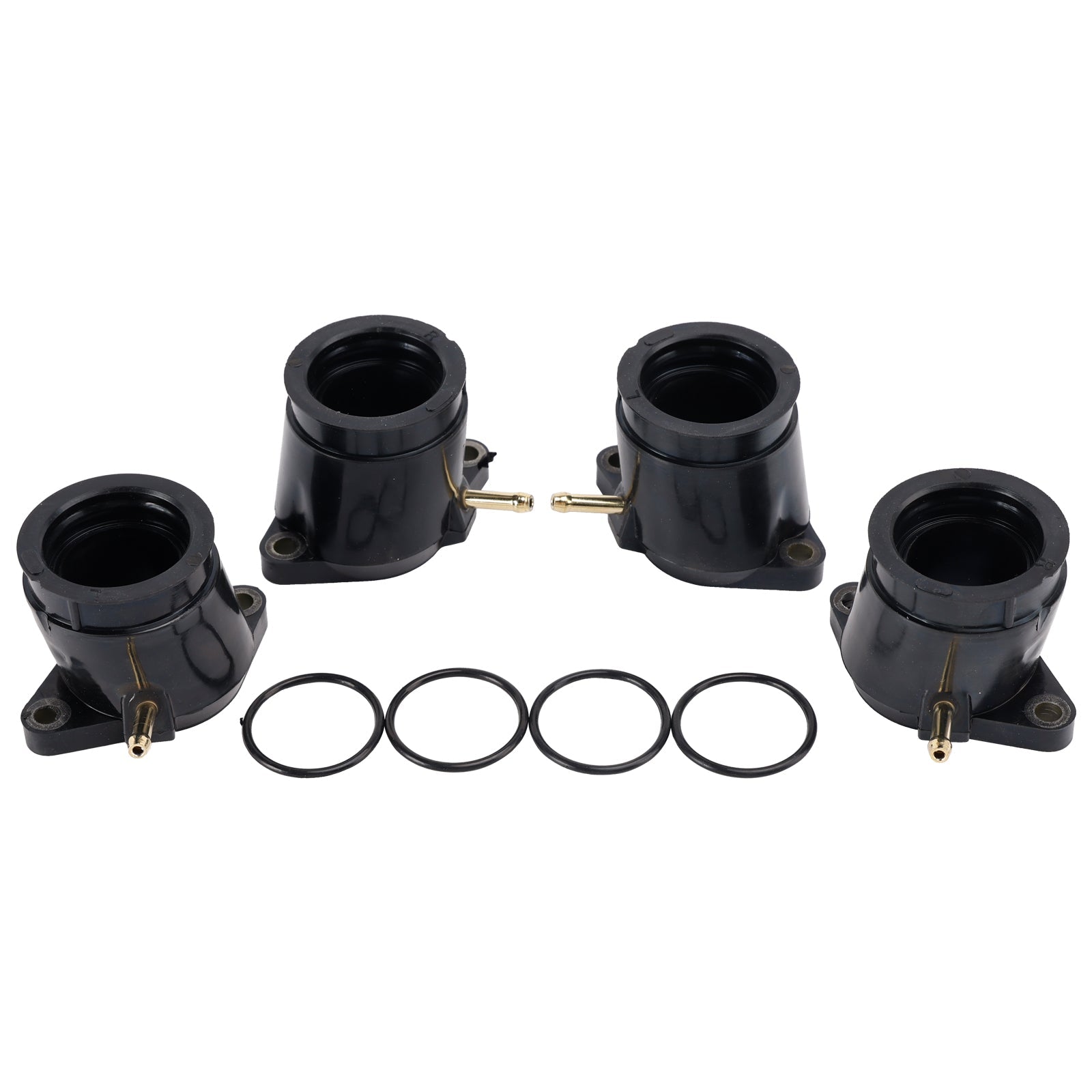 4x Carb Intake Manifolds Inlet Rubbers For Yamaha XJR400 FZ400 400CC 4HM