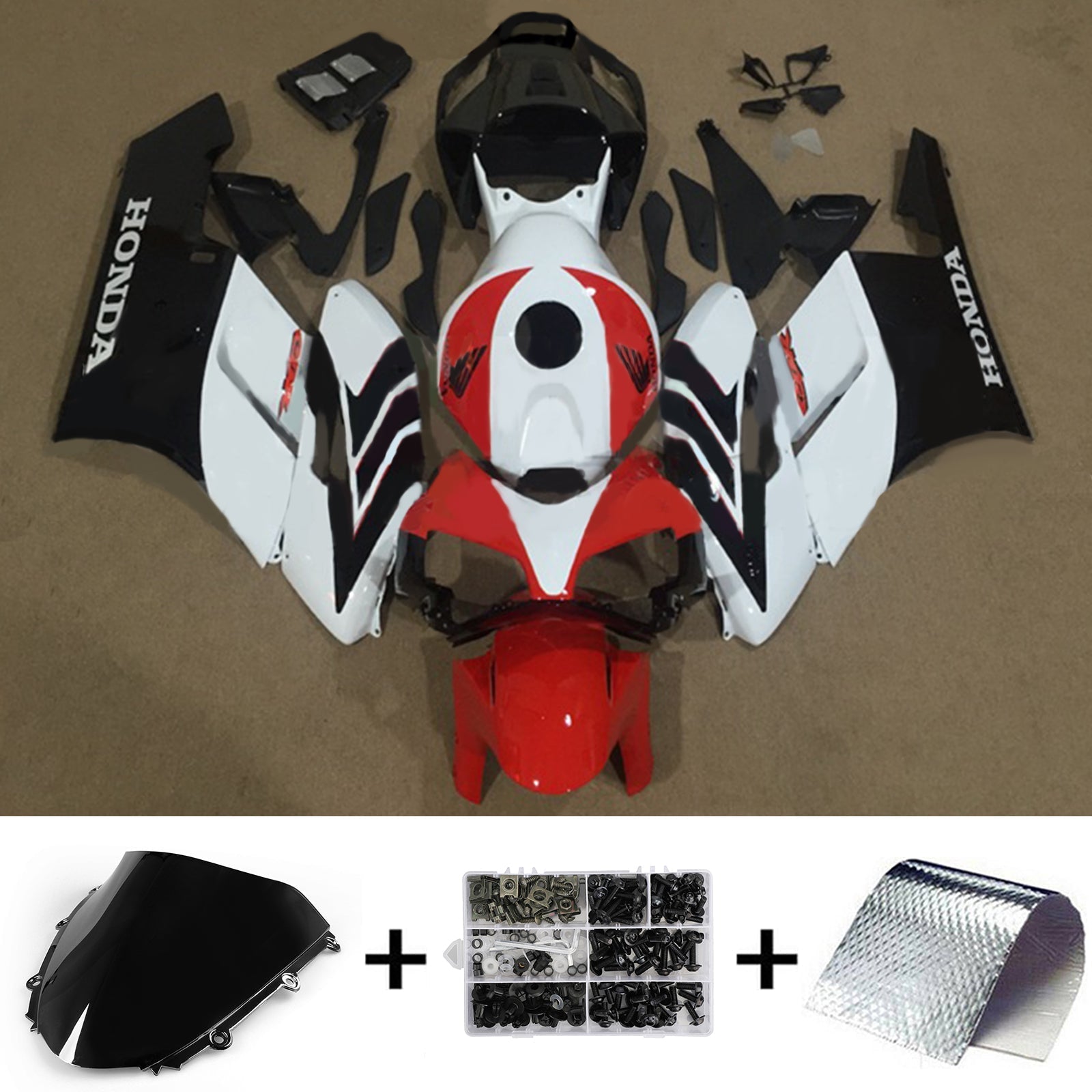 2004-2005 Honda CBR1000RR Fairing Kit Bodywork Plastic ABS