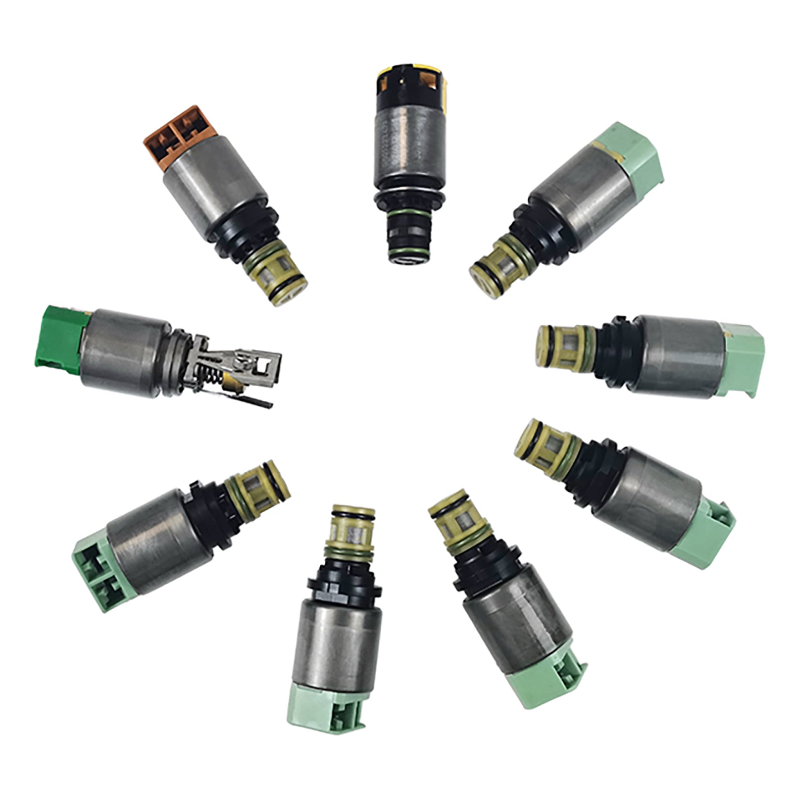 9PCS 8HP51 GA8X51CZ 8X51 8L51 8-Speed Transmission Solenoid Kit For BMW