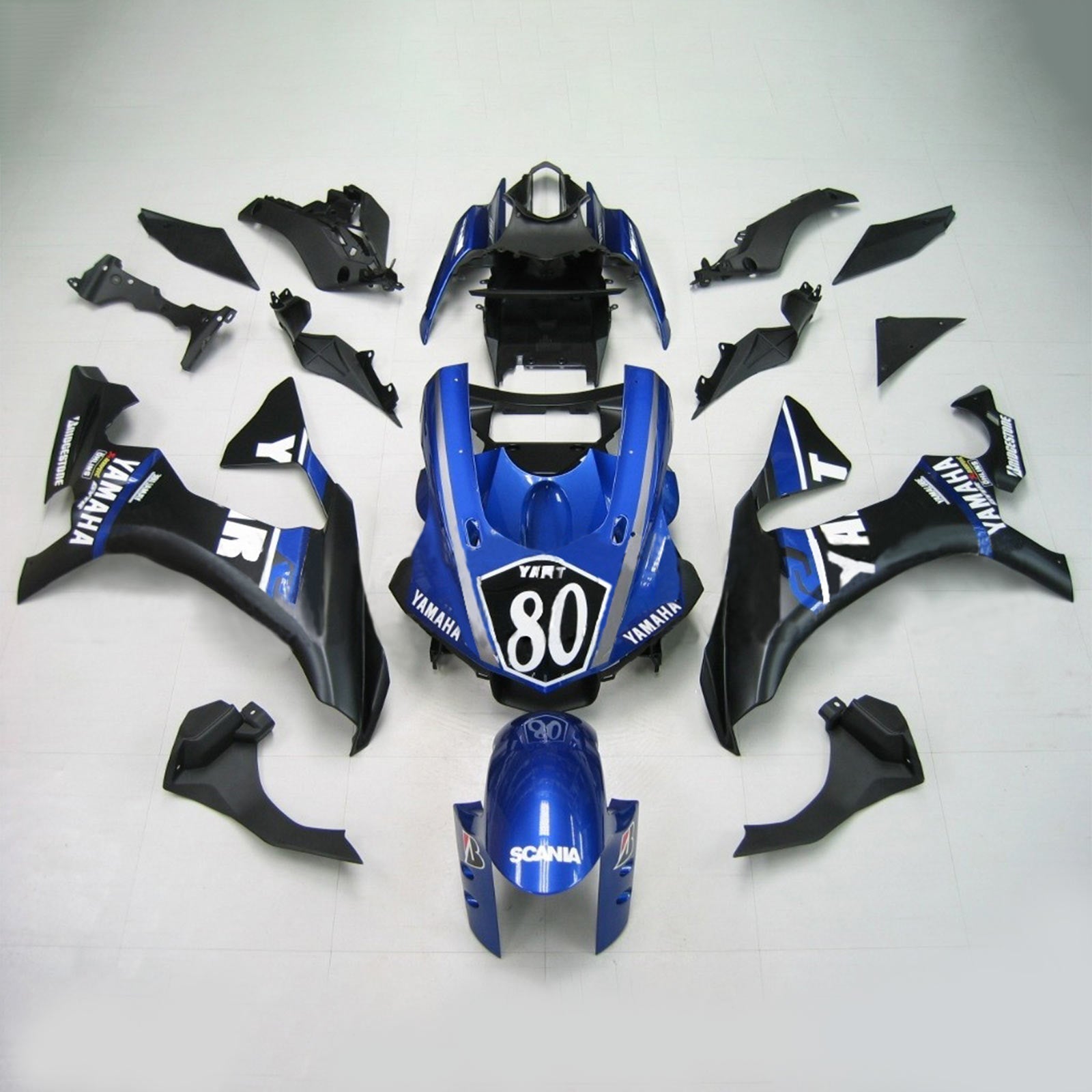 2020-2025 Yamaha YZF R1 Injection Fairing Kit Bodywork Plastic ABS #101