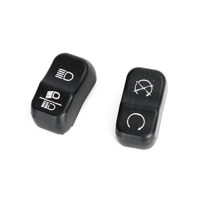 14-19 Glide Road King Models 11Pcs Hand Control Switch Button Covers