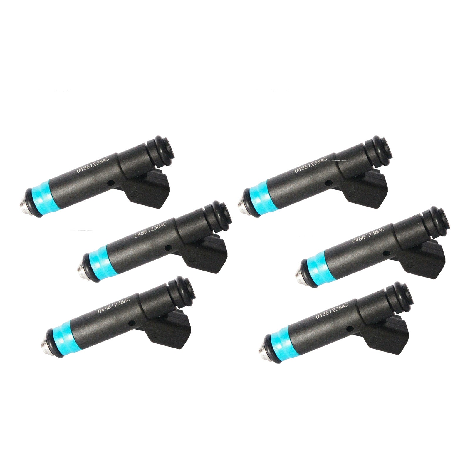 6Pcs Fuel Injector For Chrysler 05-08 For Dodge 3.8L V6 04861238AC