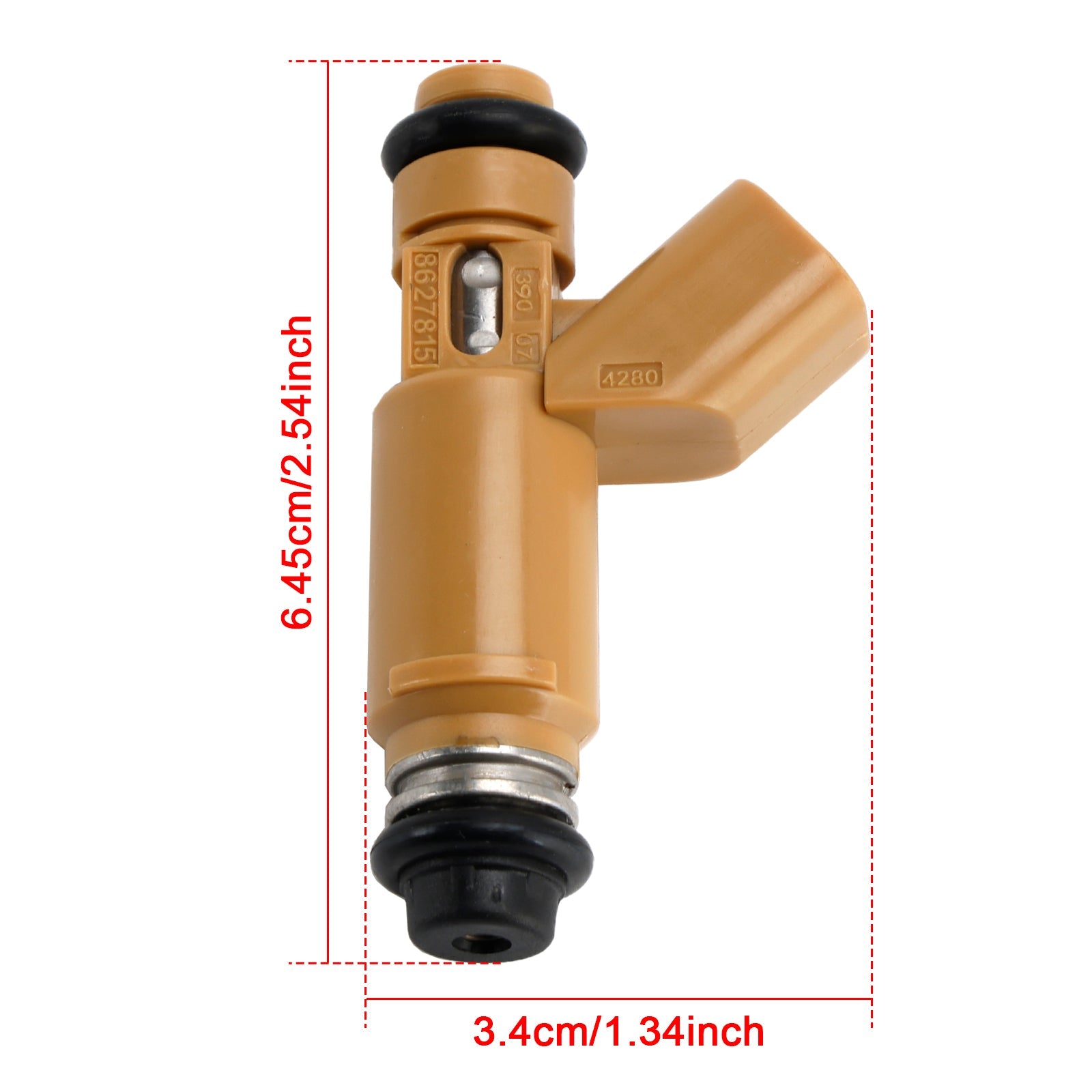 5Pcs Fuel Injector For Volvo S40 V50 C30 B5244S4 2.4L I5 2004-2010 8627815