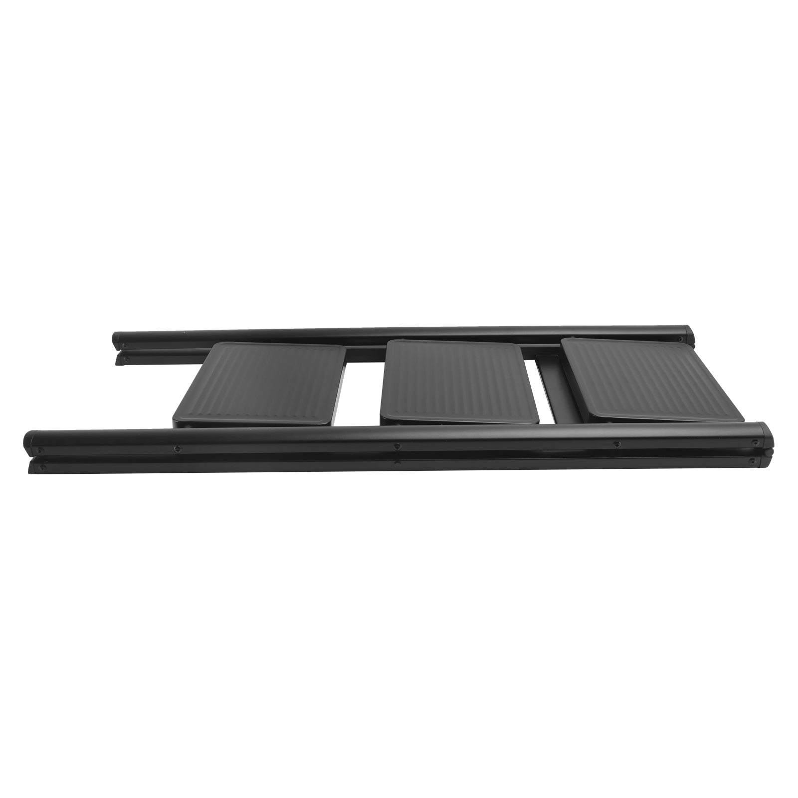 Lightweight 3 Step Ladder, Foldable with Wide Pedals, Compact Storage, 150kg Load Capacity