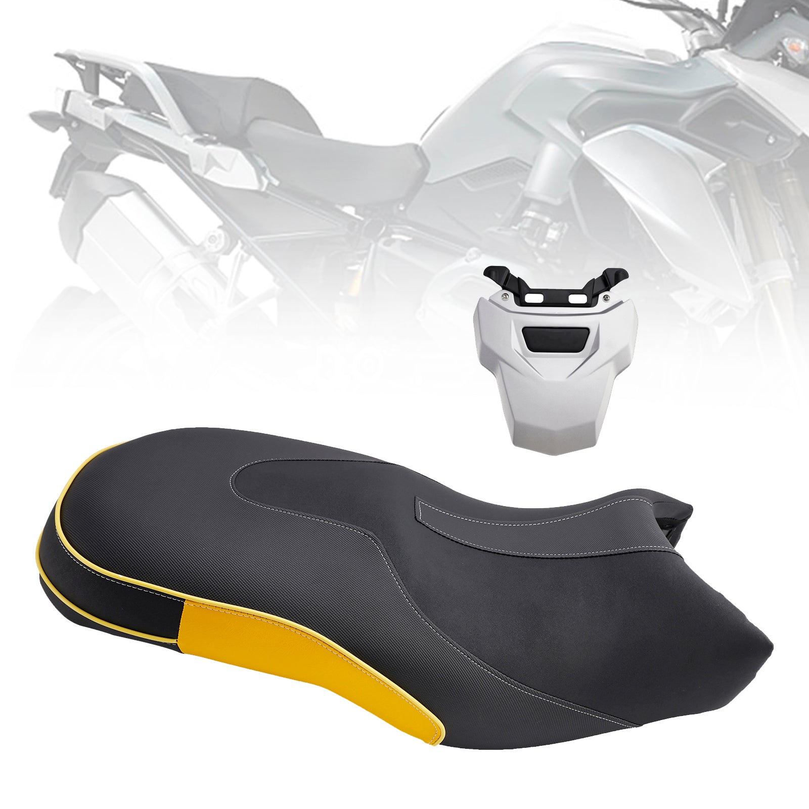 2013-2018 BMW R1200GS LC R Replace Front Rear Driver Passenger Seat Yellow