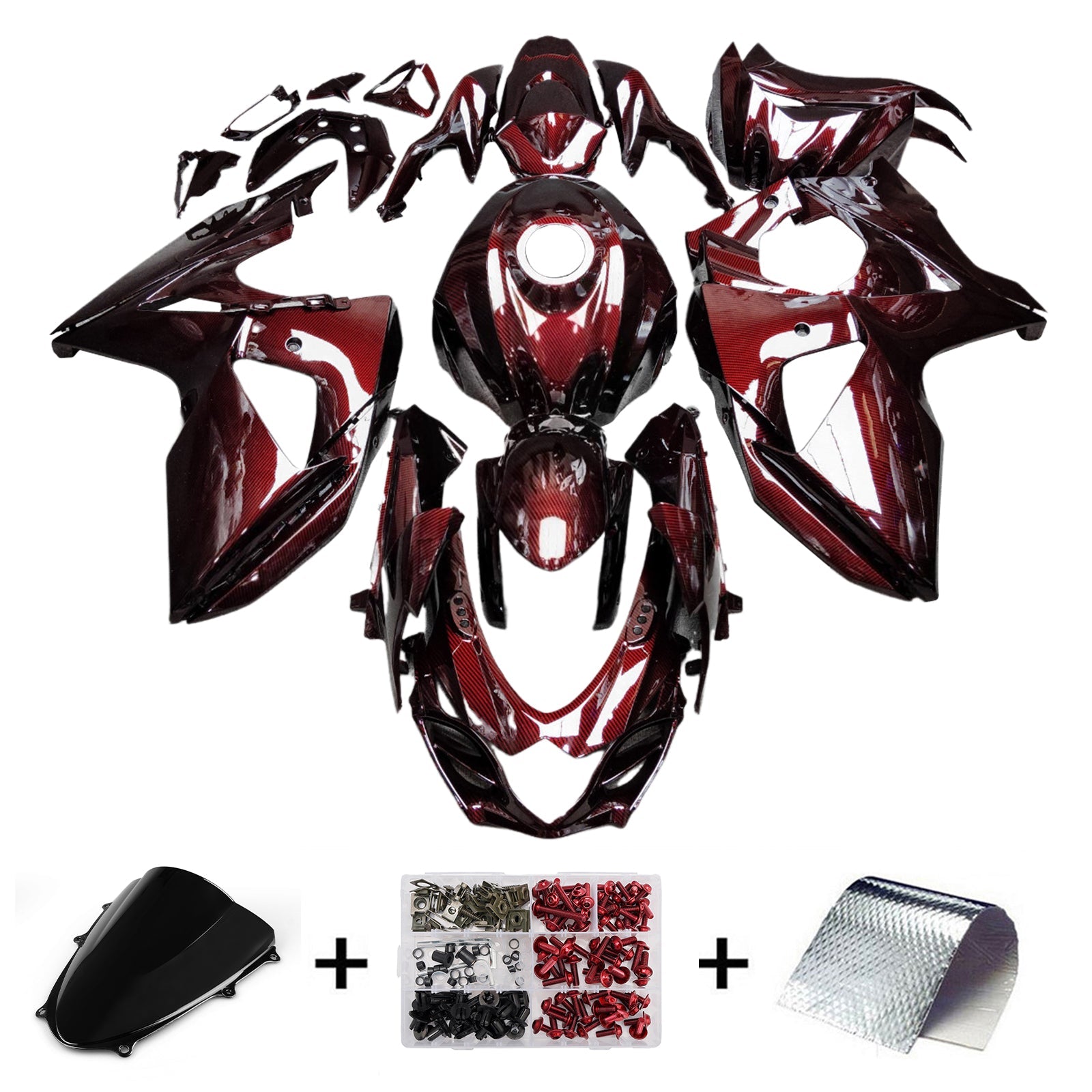 Injection Fairing Kit Bodywork Plastic ABS For Suzuki GSXR1000 2009-2016 K9