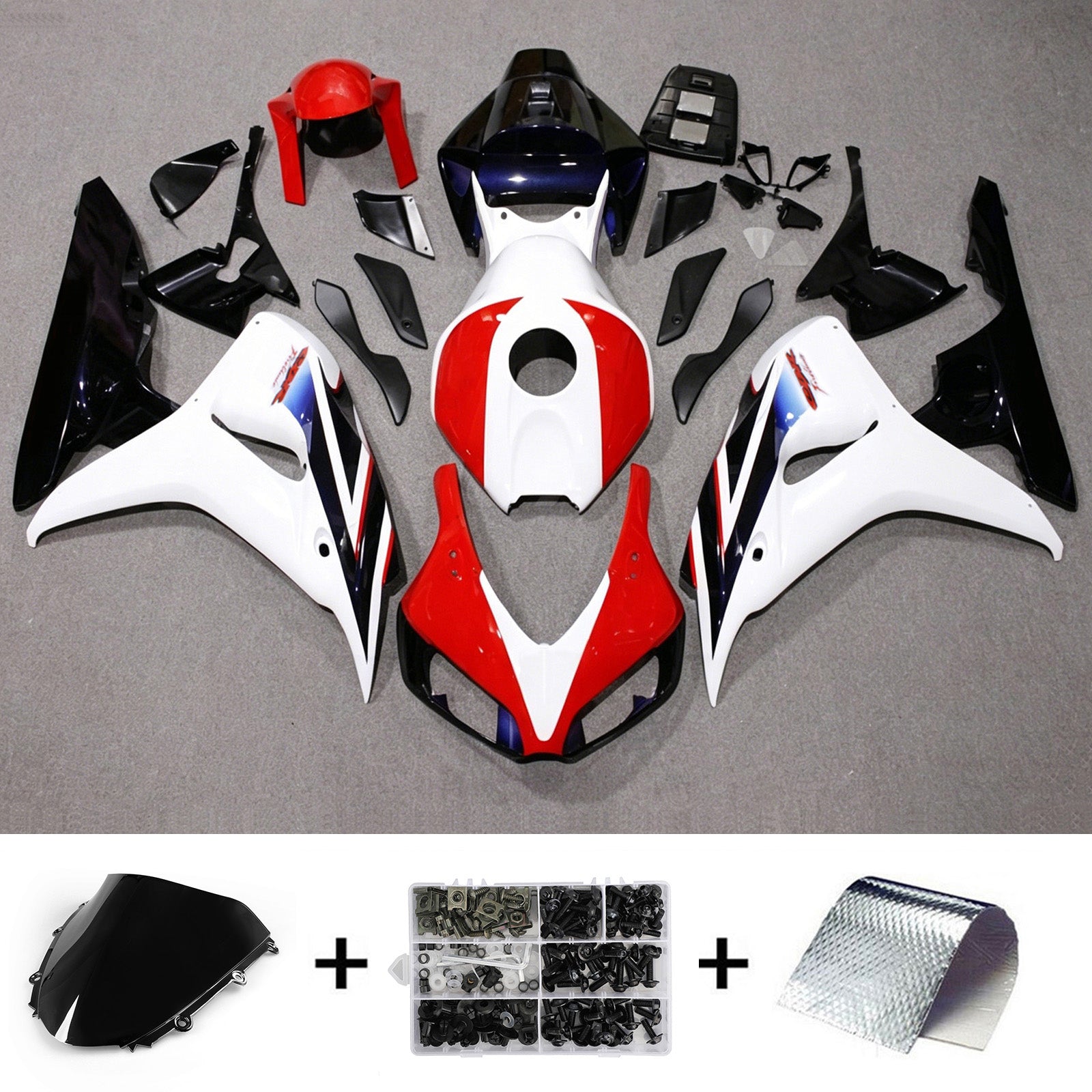 Injection Fairing Kit Bodywork Plastic ABS For Honda CBR1000RR 2006-2007