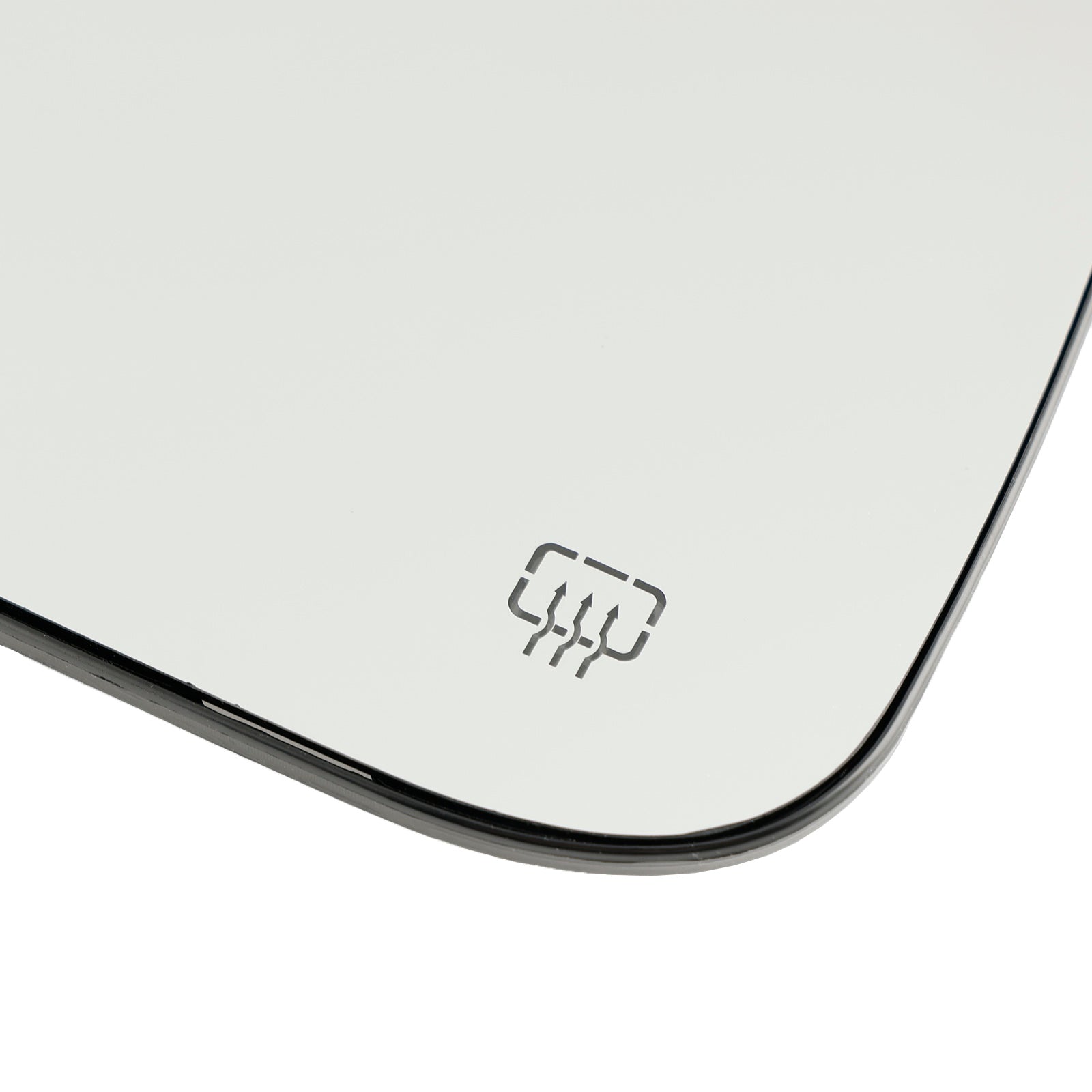 2 × Blind Spot + Heat Exterior Mirror Glass For Dodge Ram 1500 2500 19-21