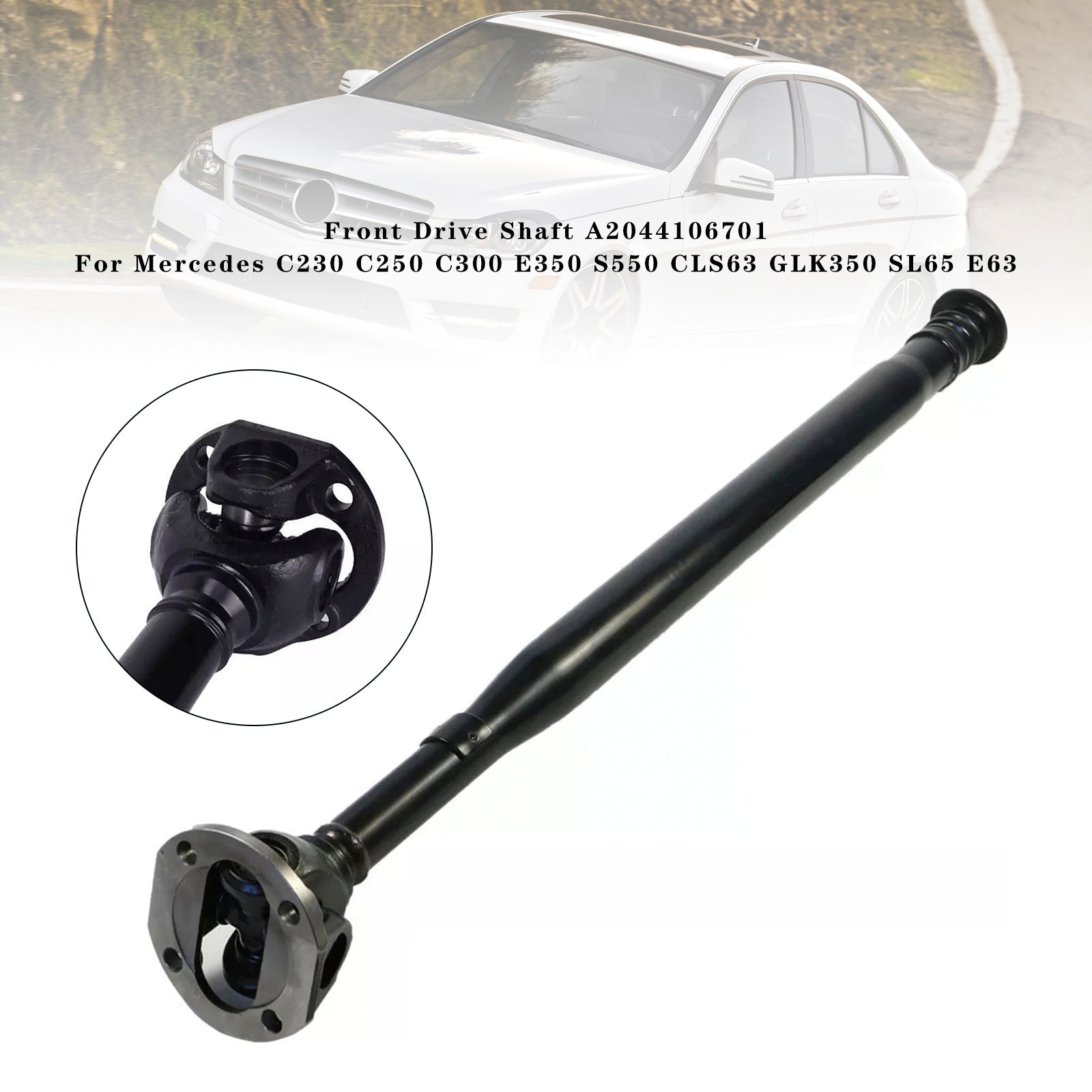 2009-2015 Mercedes-Benz GLK350 X204 AWD Front Drive Shaft A2044106701 2044102601