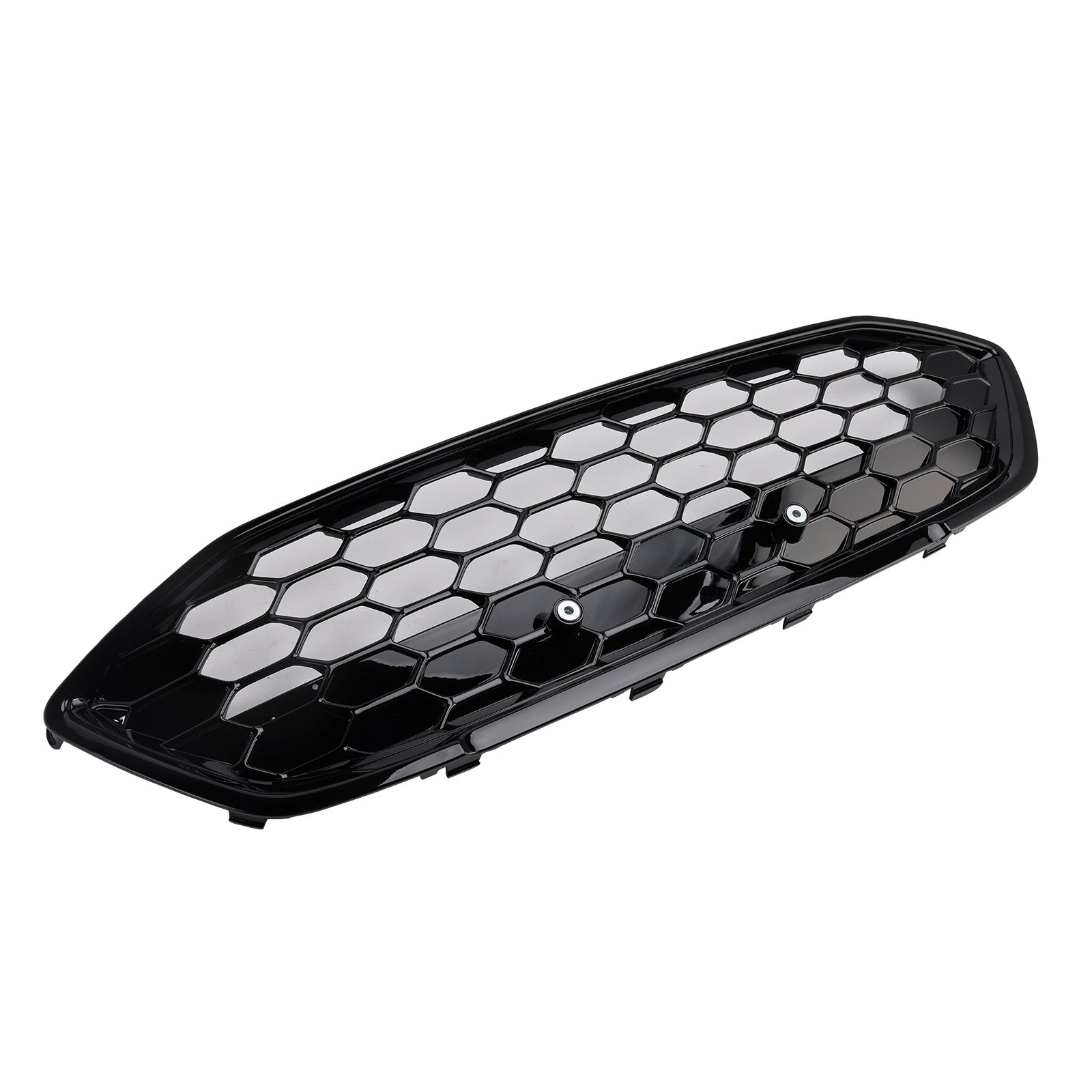 2018-2021 Ford Focus MK4 ST Style Gloss Black Mesh Front Bumper Grill