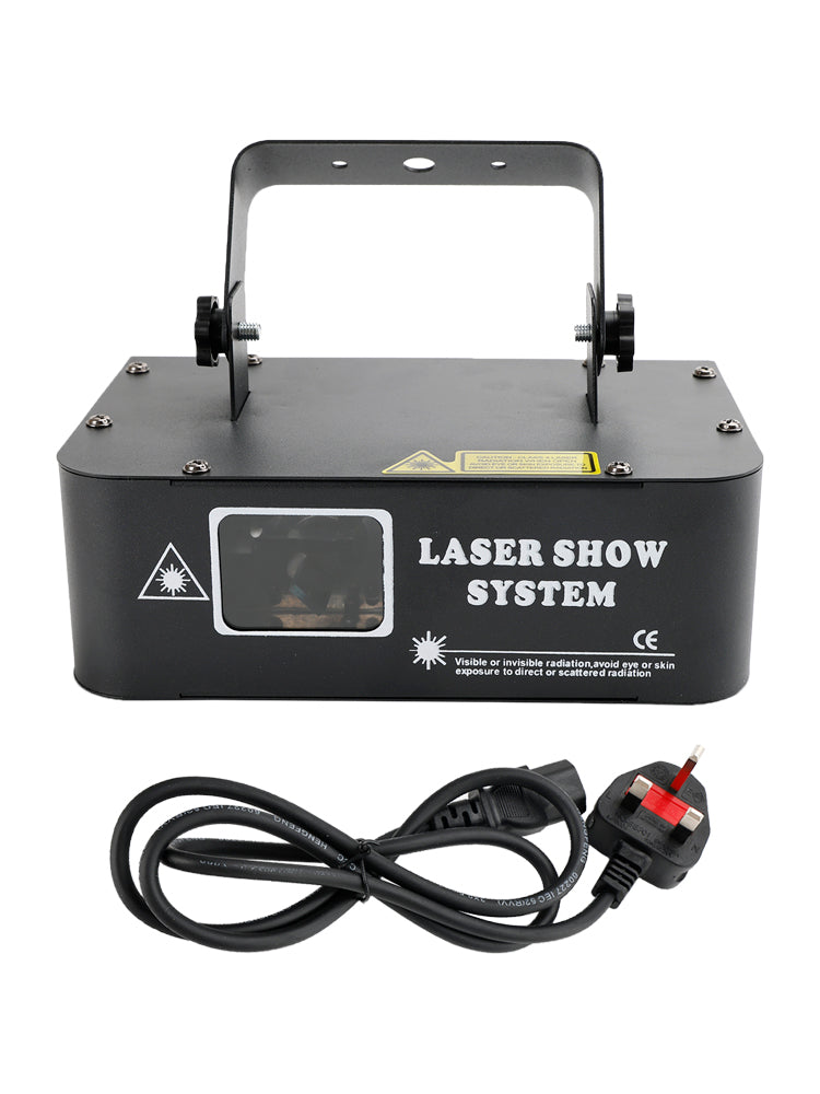 500mW RGB Laser Beam Projector Light DMX Scan Disco Party Show Stage Lighting