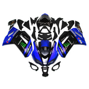 2007-2008 Kawasaki ZX6R 636 Fairing Kit Bodywork Plastic ABS