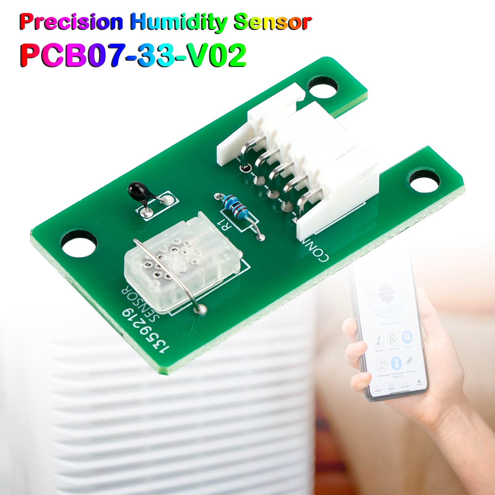 Precision Humidity Sensor PCB07-33-V02 For Hisense 50 70 Pint Dehumidifiers