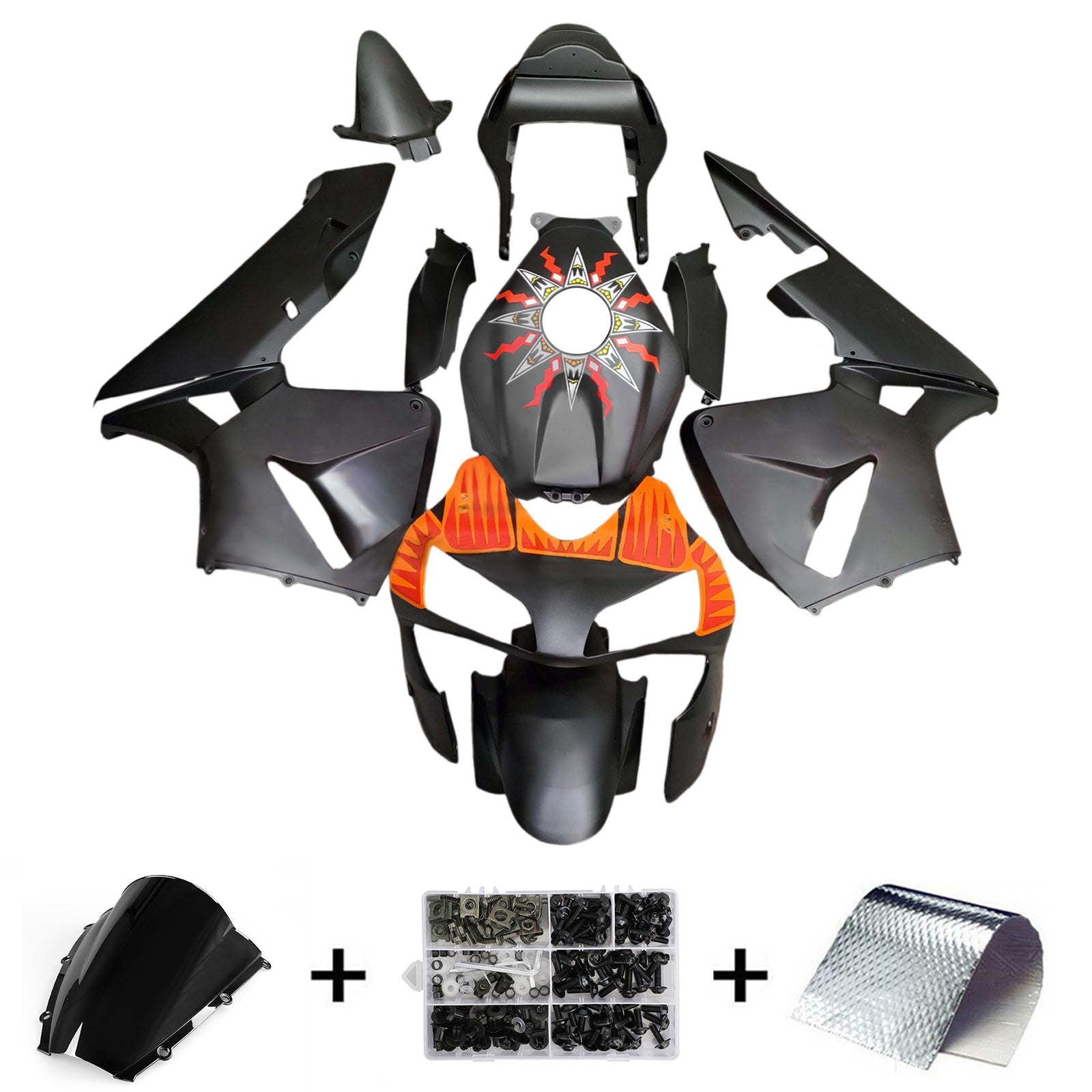 Injection Fairing Kit Bodywork Plastic ABS For Honda CBR600RR 2003-2004 F5