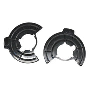 Left & Right Brake Dust Shield 68043286AB Fit Jeep Wrangler JK 2007-2018 Black