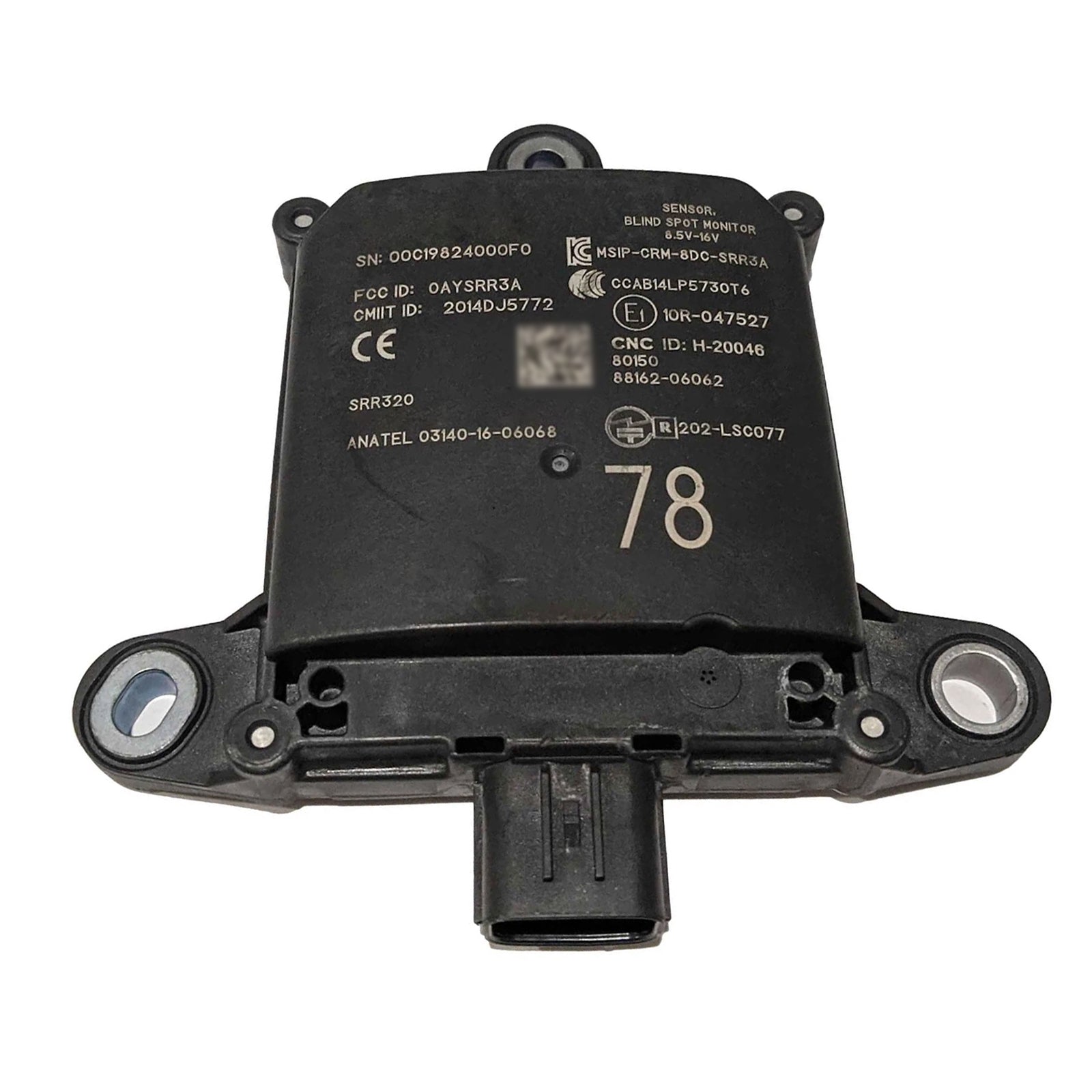 Rear Blind Spot Radar Sensor Module 88162-06062 For Lexus ES300h ES350 2019 2020