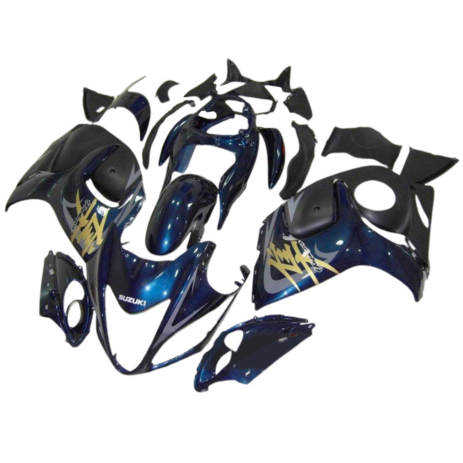 2008-2020 Suzuki Hayabusa GSX1300R Injection Fairing Kit Bodywork Plastic ABS