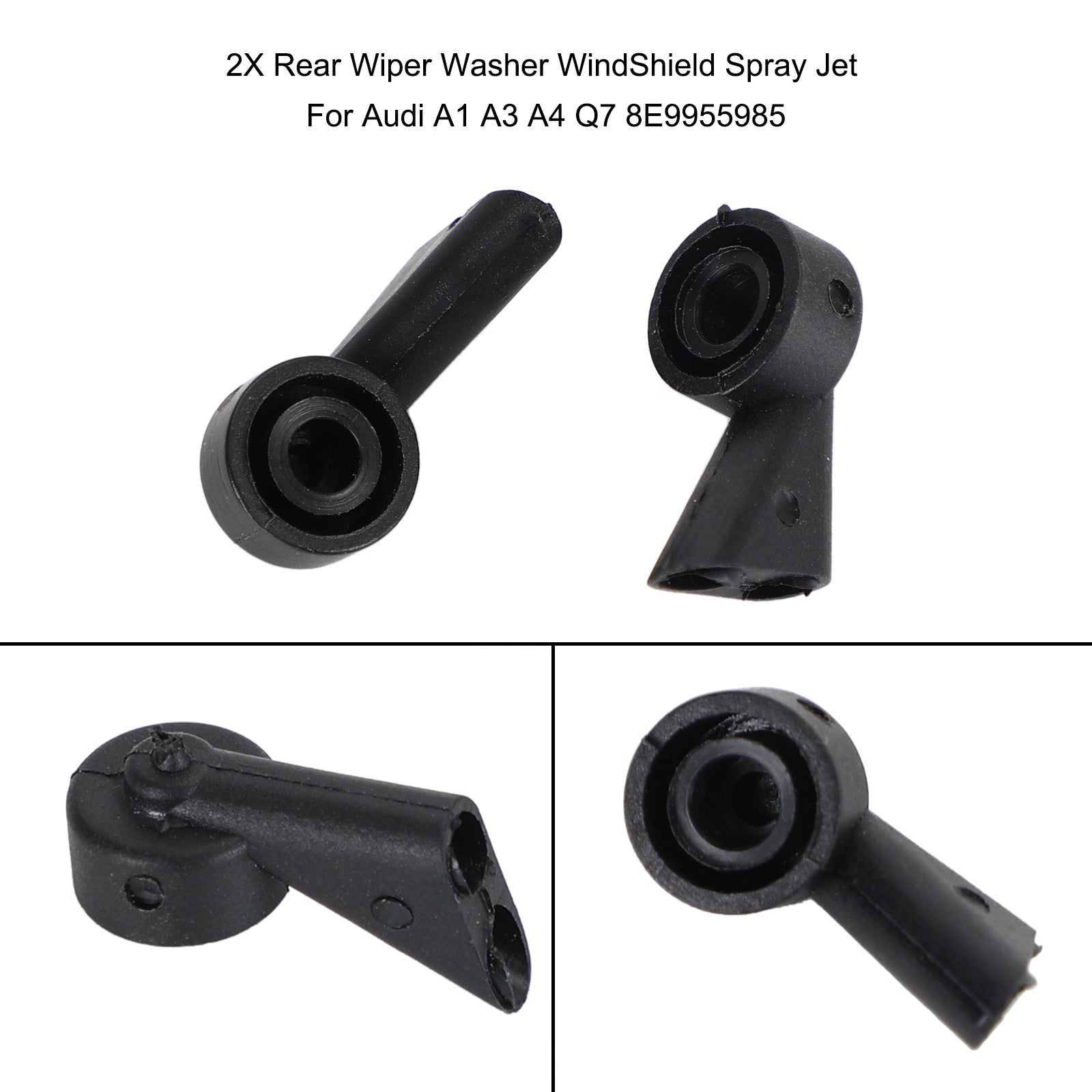 High-Pressure WindShield Spray Jet for Audi A Series - 2X Rear Wiper Upgrade