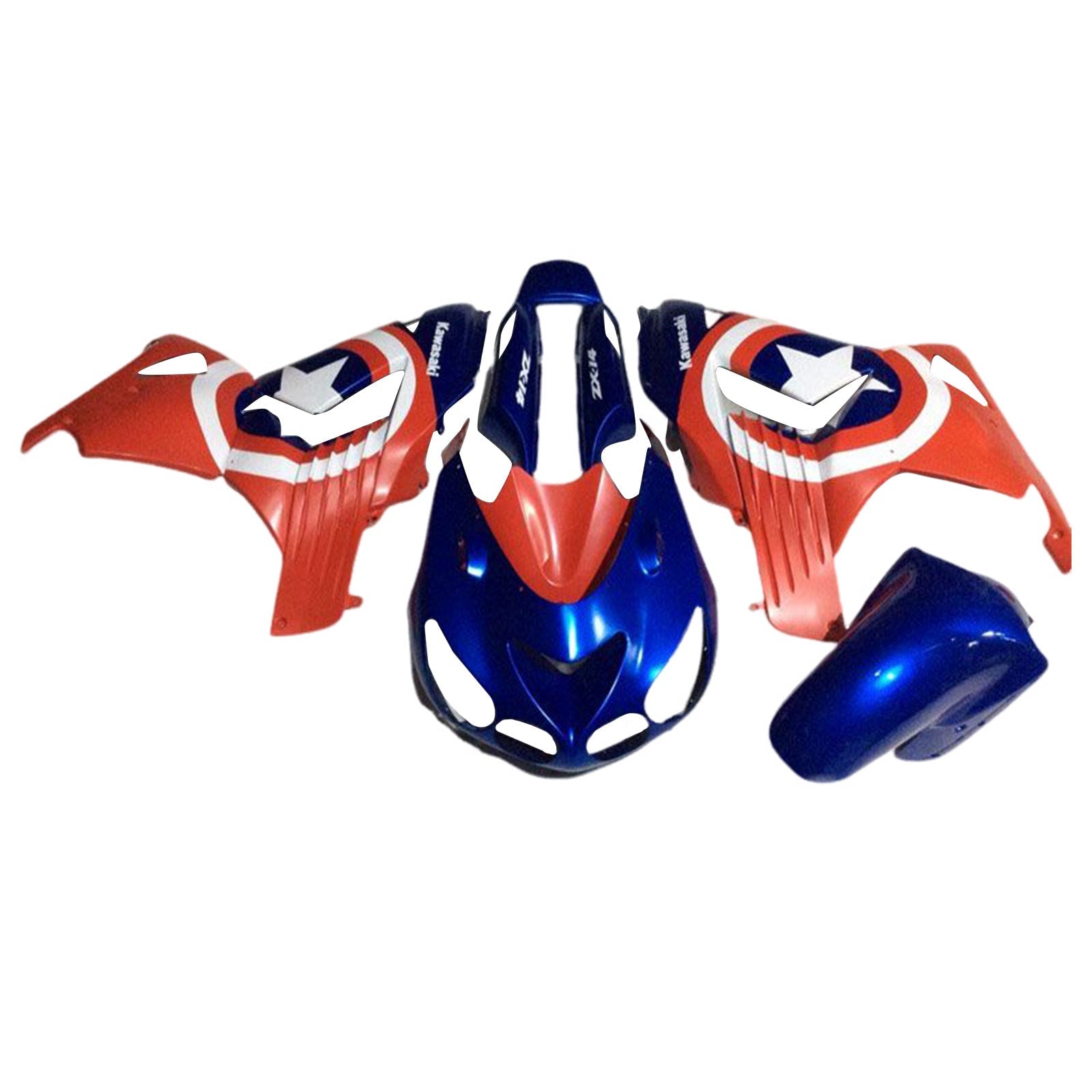 2006-2011 Kawasaki ZX14R ZZR1400 Injection Fairing Kit Bodywork