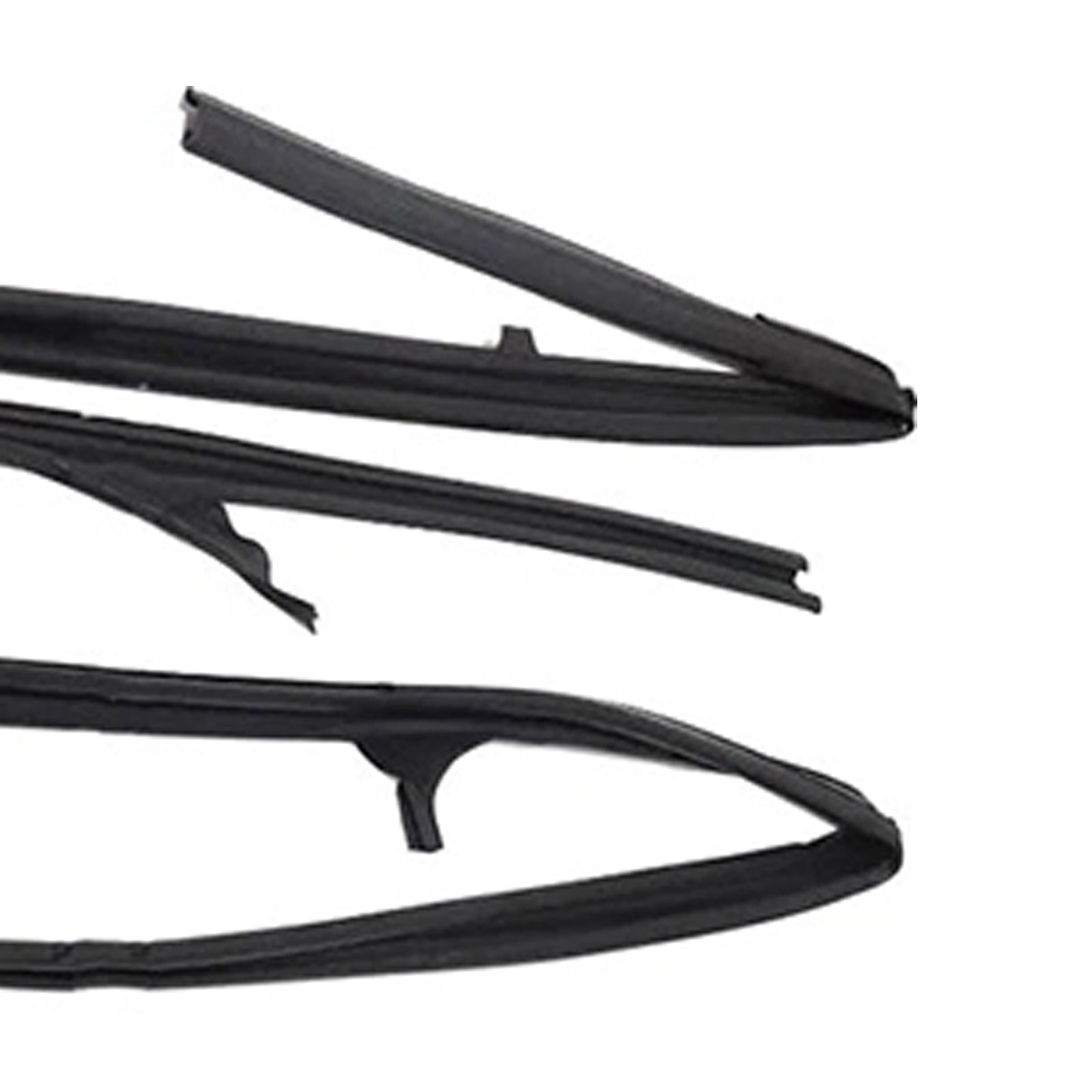 1998-2005 For Nissan Frontier 2PCS Door Glass Run Rubbers 80331-2S400+80330-2S400