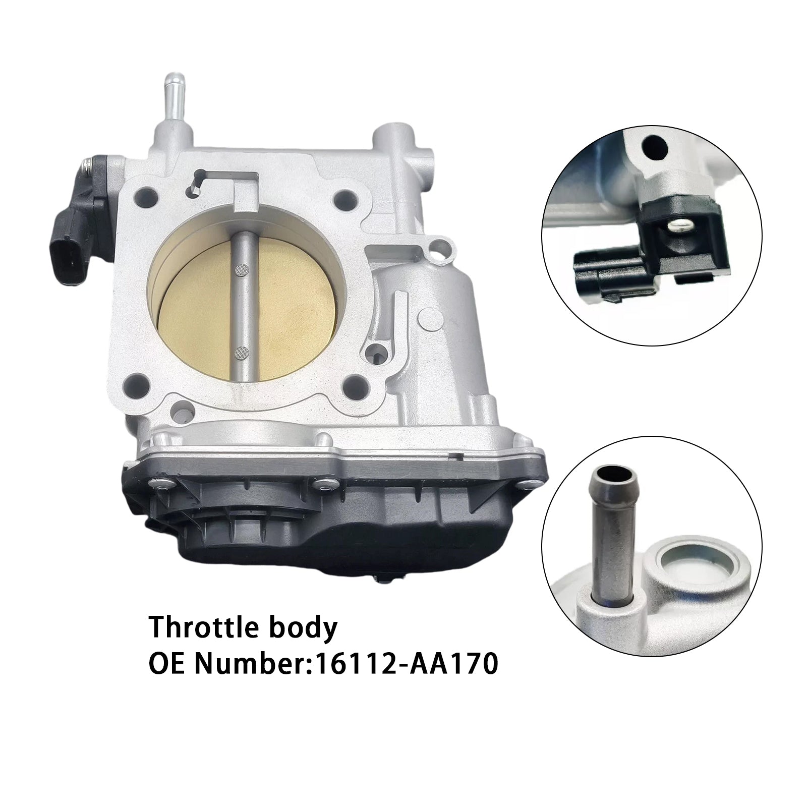 Throttle Body 16112-AA170 For 06-07 Impreza WRX 06-08 Forester XT 2.5T