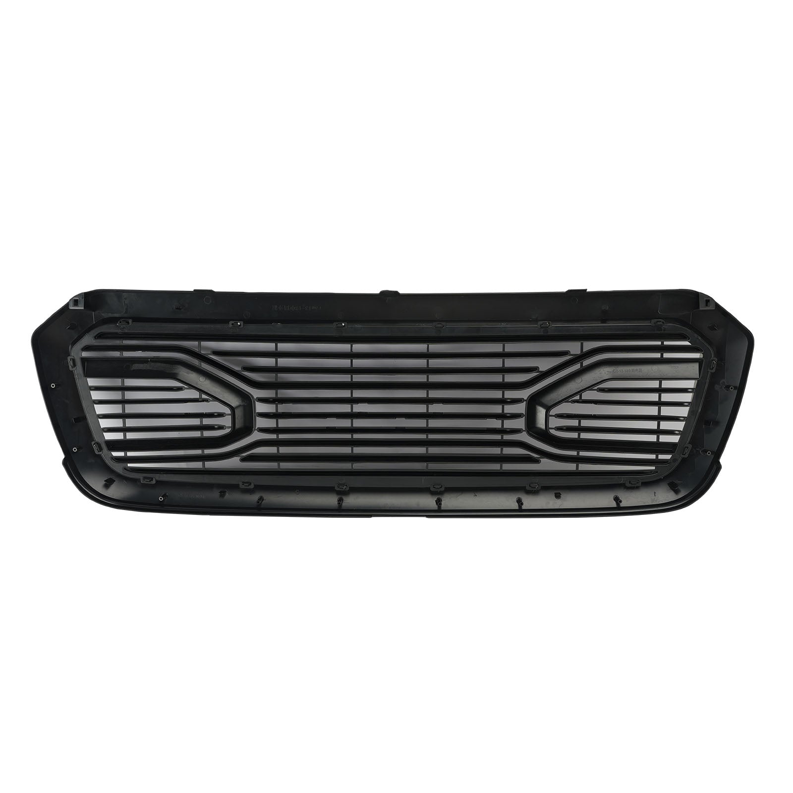 2013-2018 Dodge Ram 1500 Black Big Horn Style Front Bumper Grill Grille