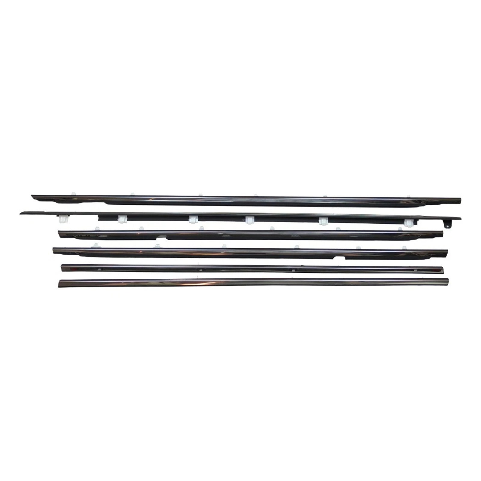 1991-1997 Toyota Land Cruiser 80 Series 6PCS Door Belt Molding 75710-60011 75720-60011