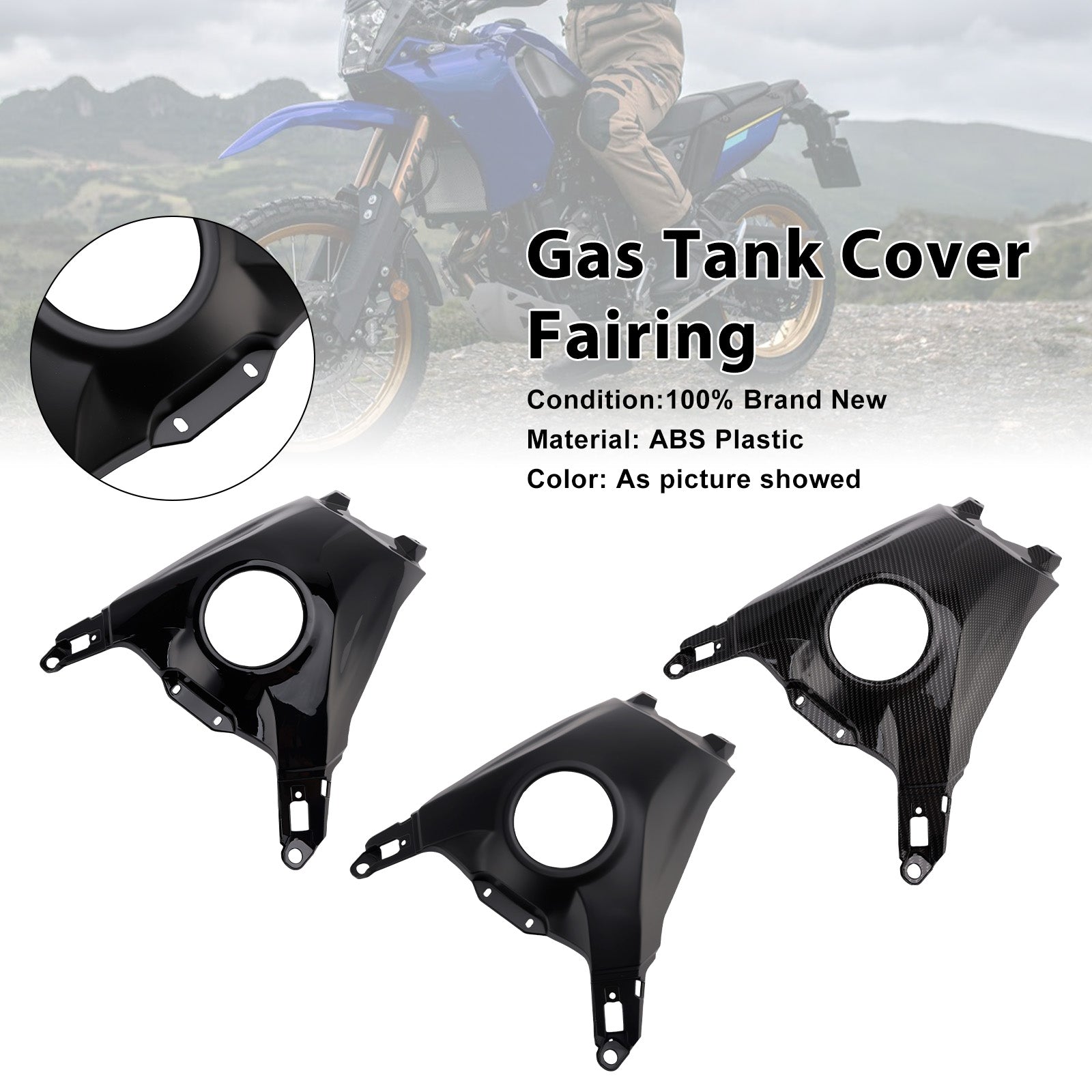 2025-2026 For Yamaha Tenere 700 Gas Tank Cover Fairing Protector