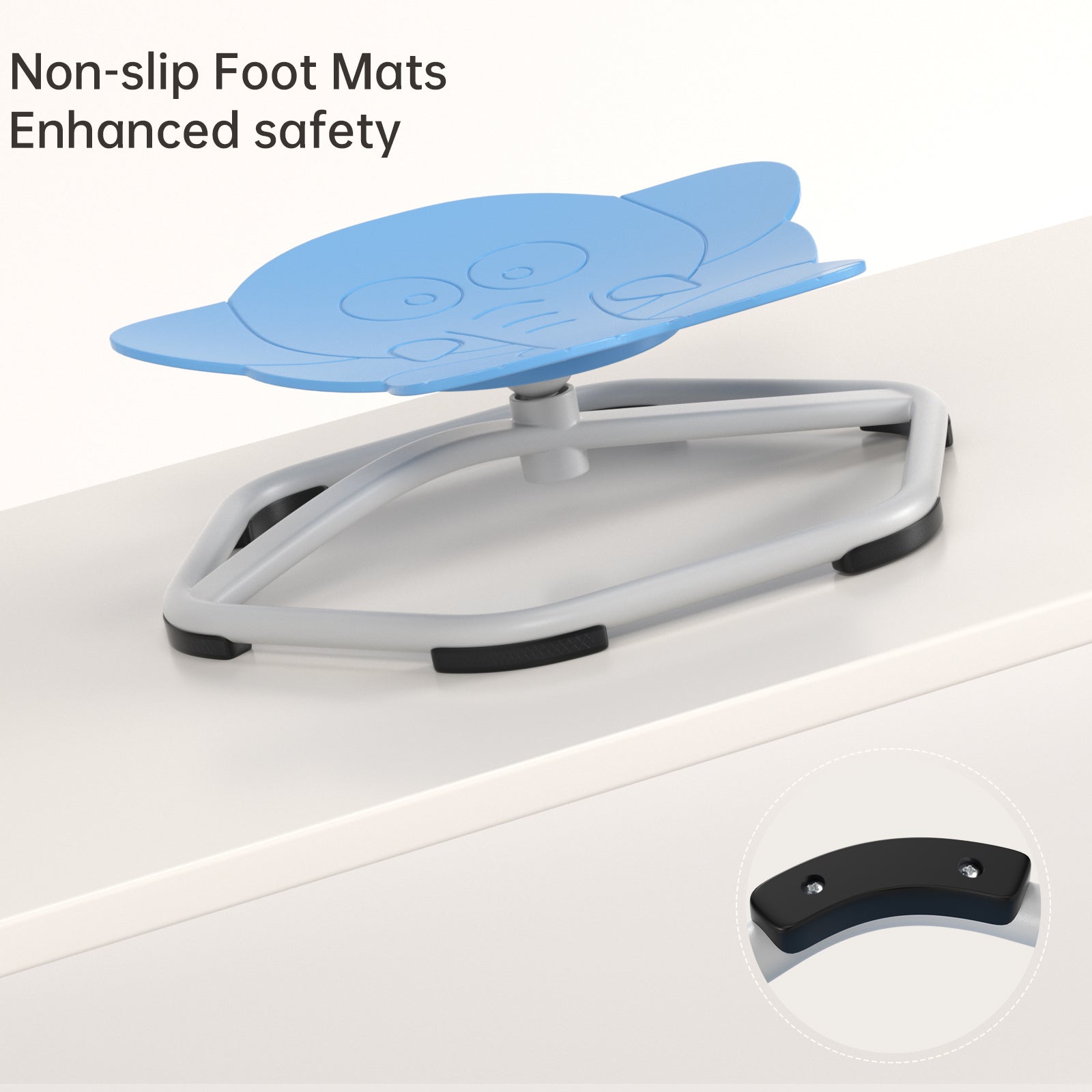 Sit+Spin 360°Sensory Spinning Seat Swivel Toy Kids elephant Wobble Chair Stool