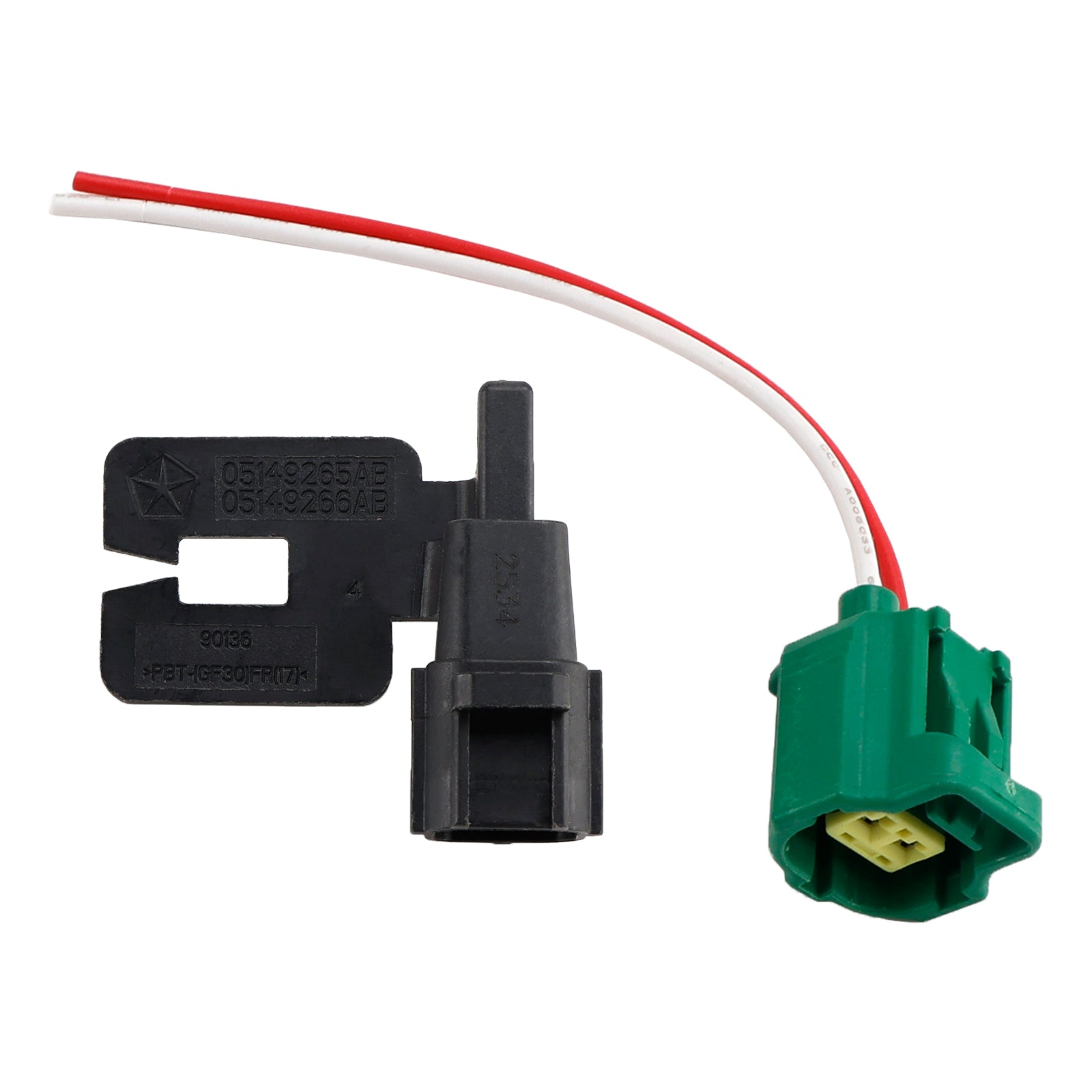 Ambient Air Temperature Sensor 68518243AA with Pigtail Connector Harness