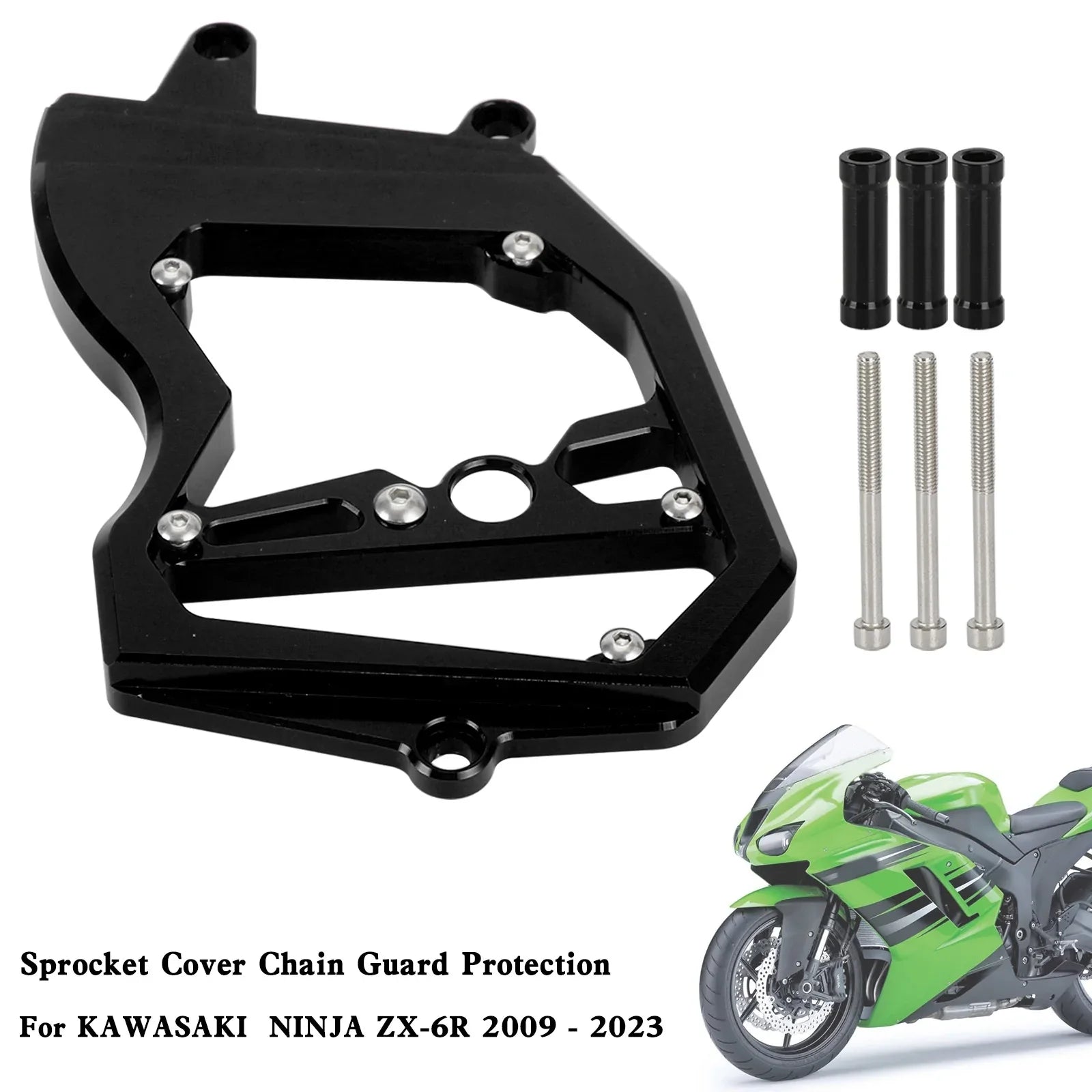2009-2023 KAWASAKI Ninja ZX-6R ZX6R Front Sprocket Cover Chain Guard