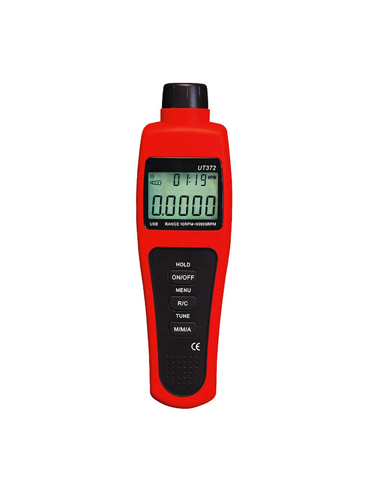 UT372 Digital Laser Photo Non-Contact Tachometer Rotate Speed Meter 99999RPM
