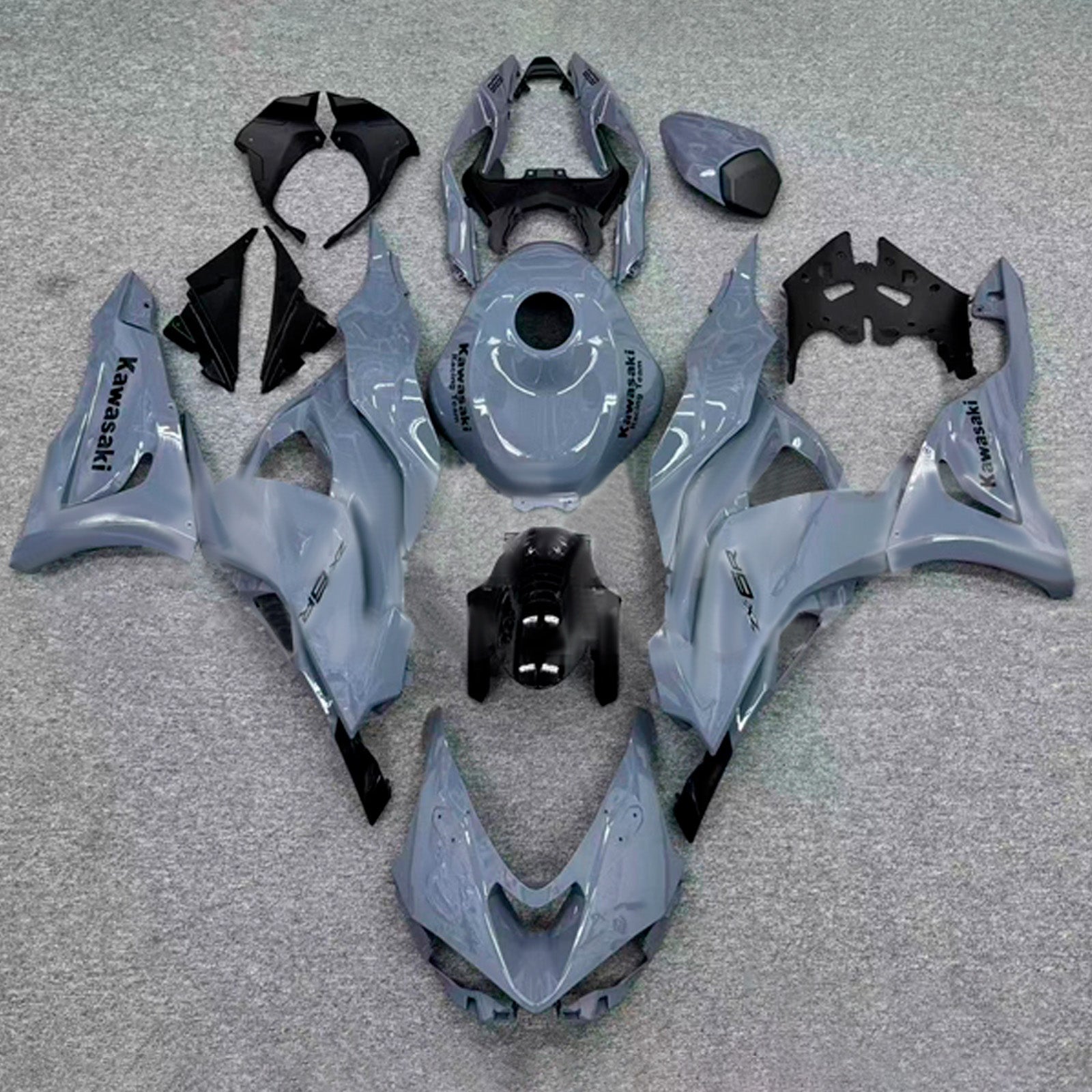 Injection Fairing Kit Bodywork Plastic ABS fit For Kawasaki ZX-6R 2024-2025