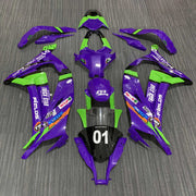 2011-2015 Kawasaki ZX10R Fairing Kit Bodywork Plastic ABS