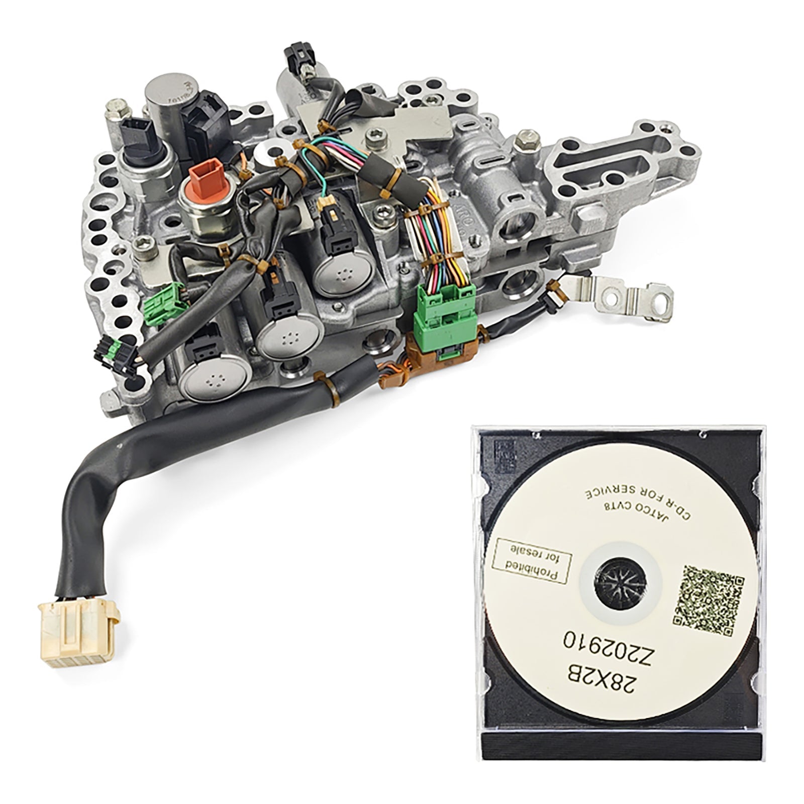Chevy City Express Nissan Pathfinder JF016E CVT Transmission Valve Body with Solenoids