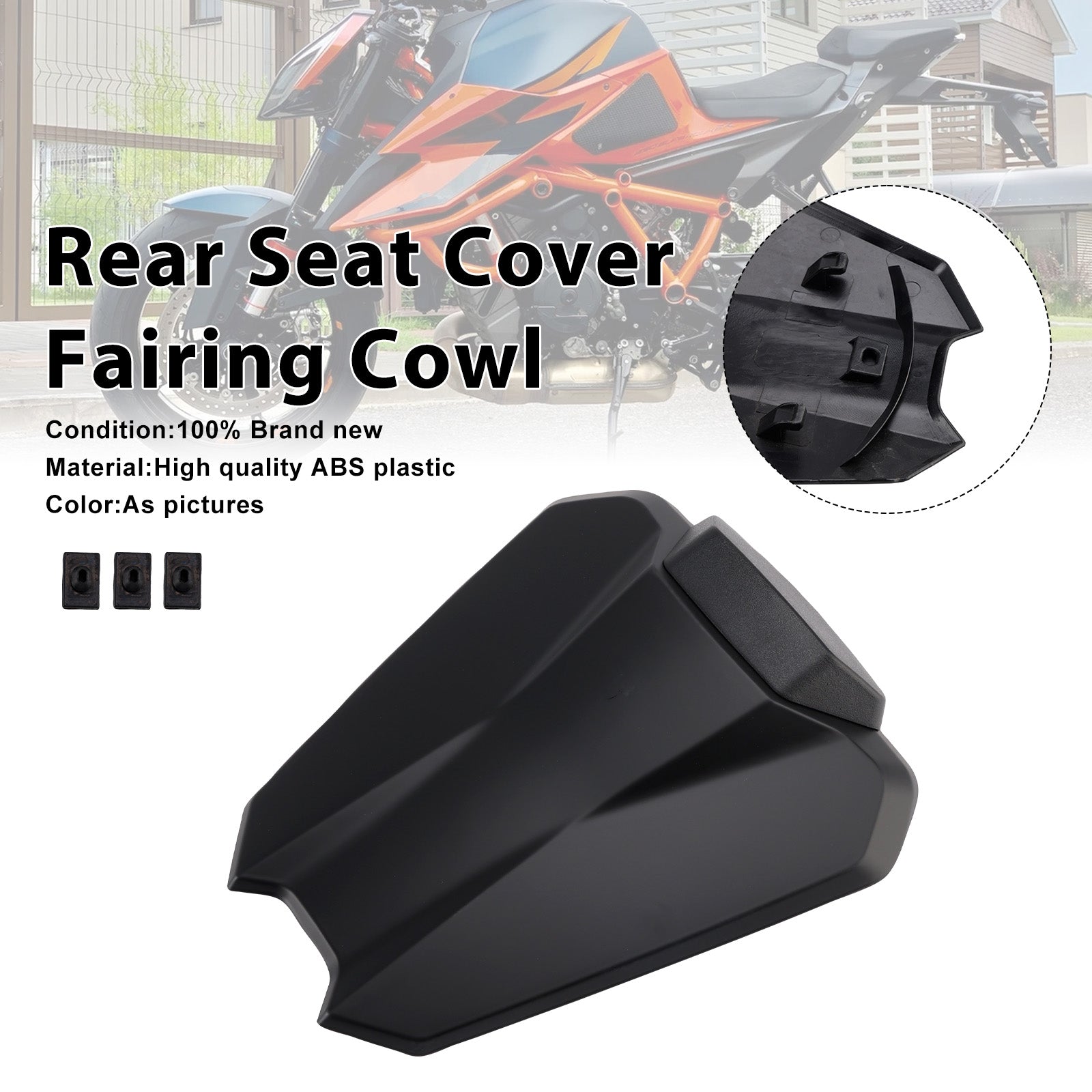 2020-2023 For 1290 Super Duke R Rear Pillion Seat Cover Fairing Cowl