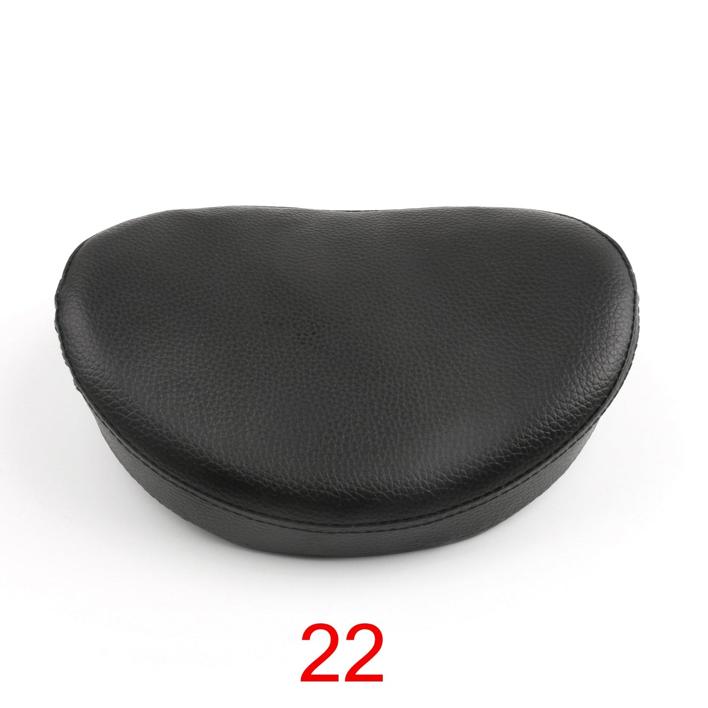 Universal Black Backrest Cushion Pad for Honda Choppers Kawasaki Suzuki Yamaha Generic