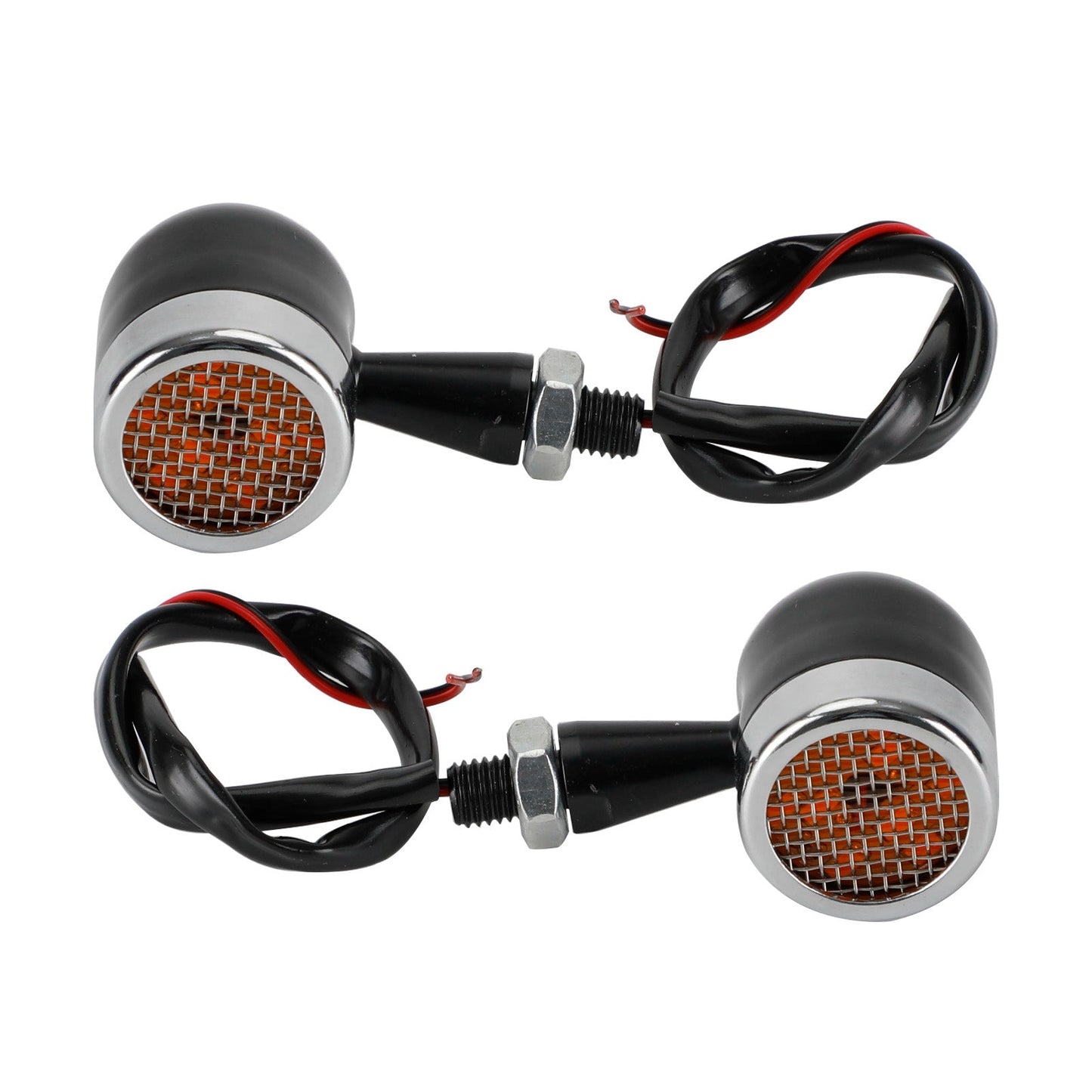 Universal 10MM Motorcycle LED Turn Signal Indicator Lamp Brake Light 12V M10