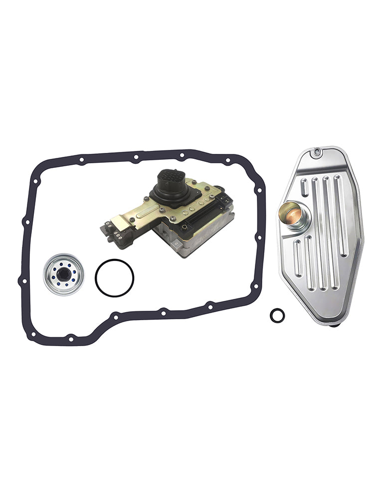 2002 Jeep Liberty Limited, Renegade, Sport 2.4L L4 - Gas, 3.7L V6 545RFE 45RFE Transmission Shift Solenoid Block Filter Kit
