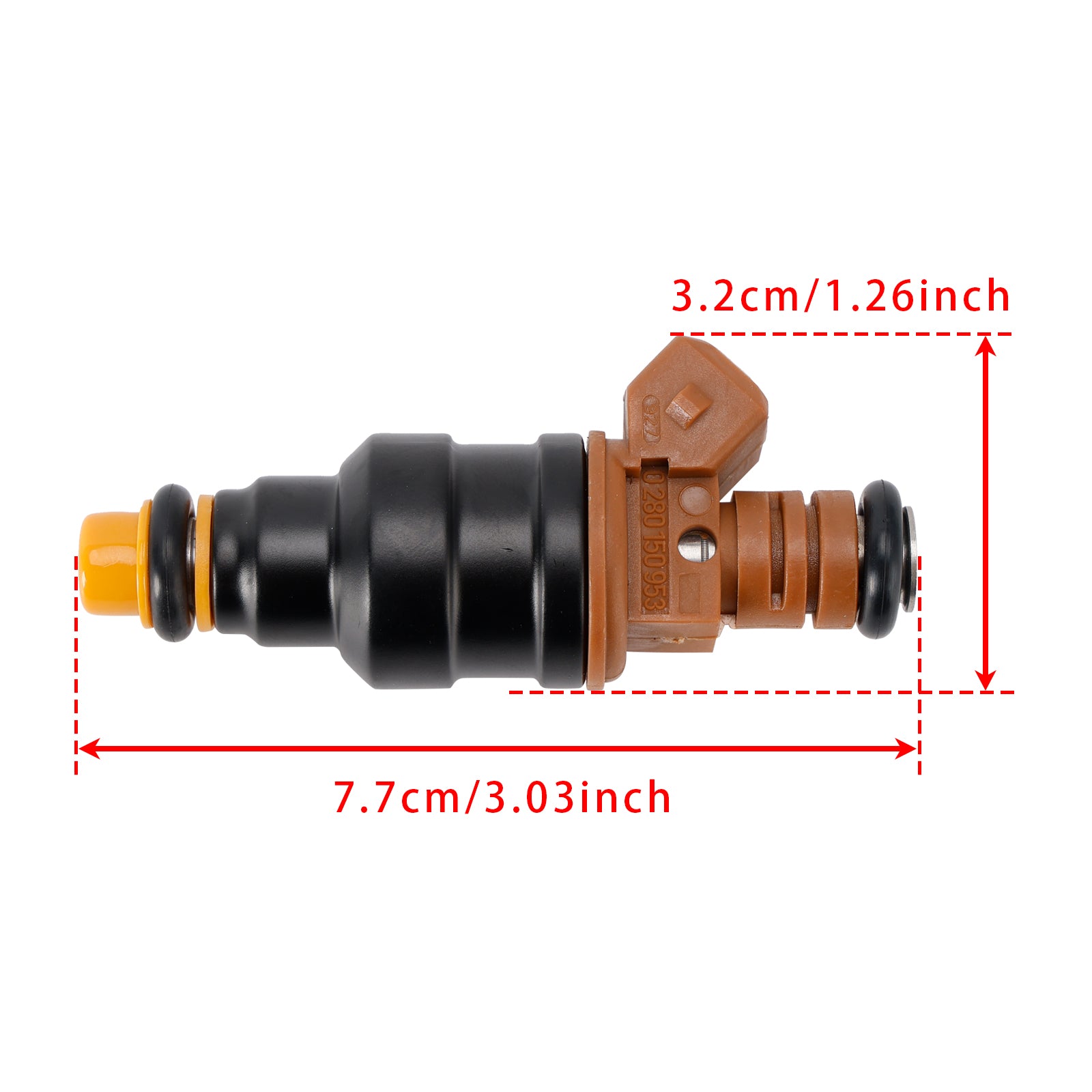 1Pcs Fuel Injector For VW Golf III Vento Sharan Ford Galaxy 2.8L VR6 0280150953