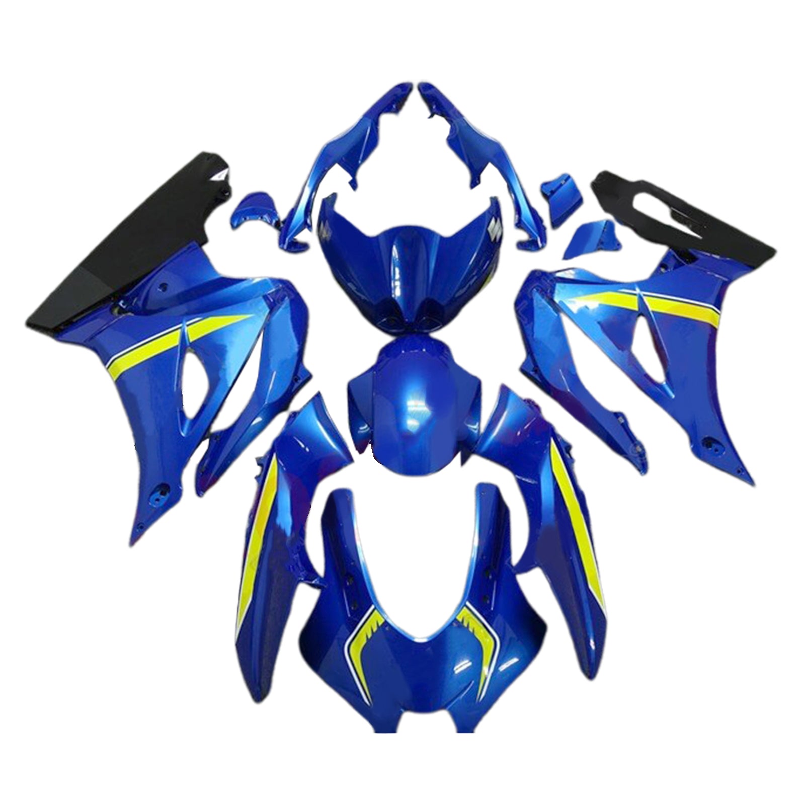 2017-2025 Suzuki GSXR1000 K17 Injection Fairing Kit Bodywork Plastic ABS #101