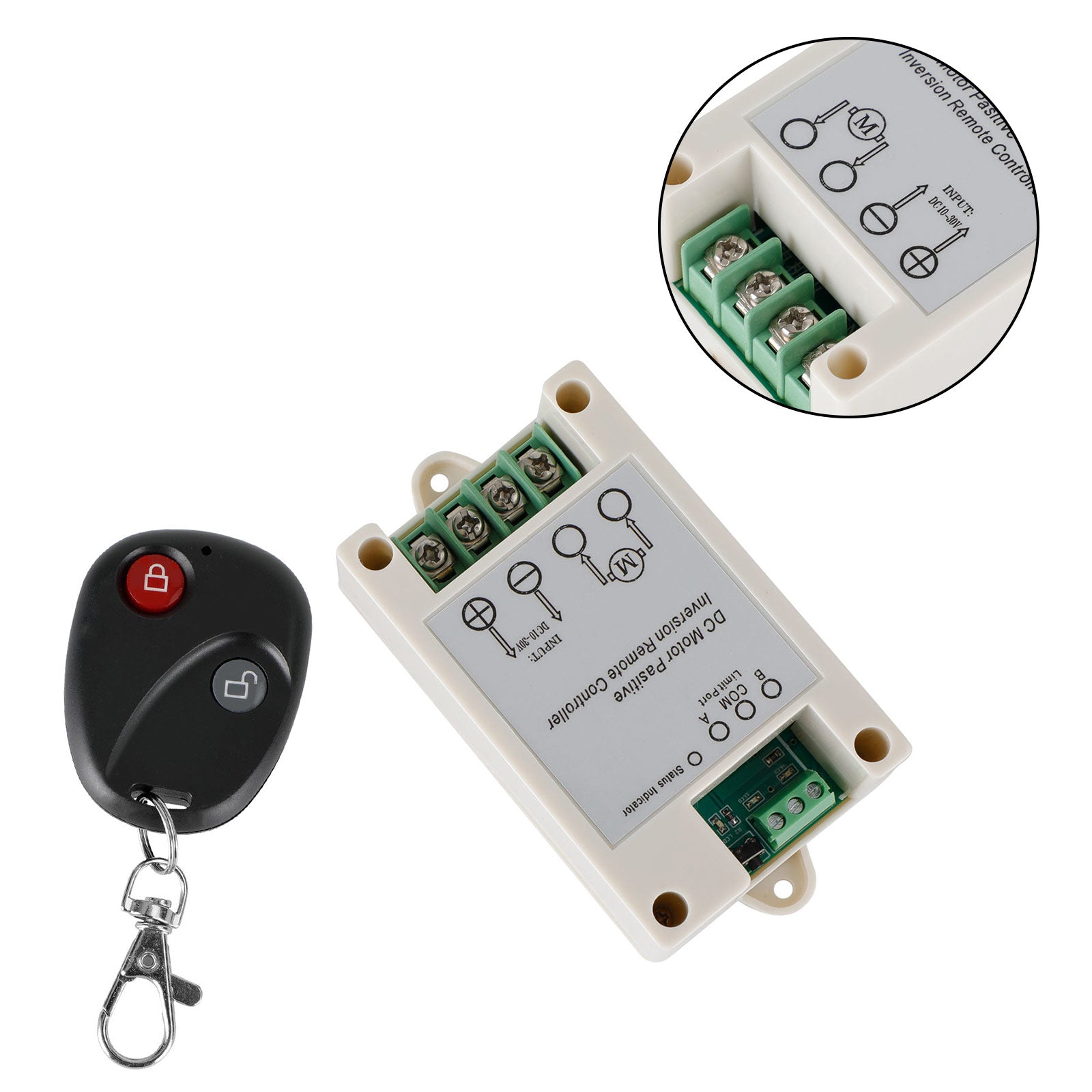 DC Motor Linear Actuator Controller Wireless Remote Control Kit Auto Car Lift
