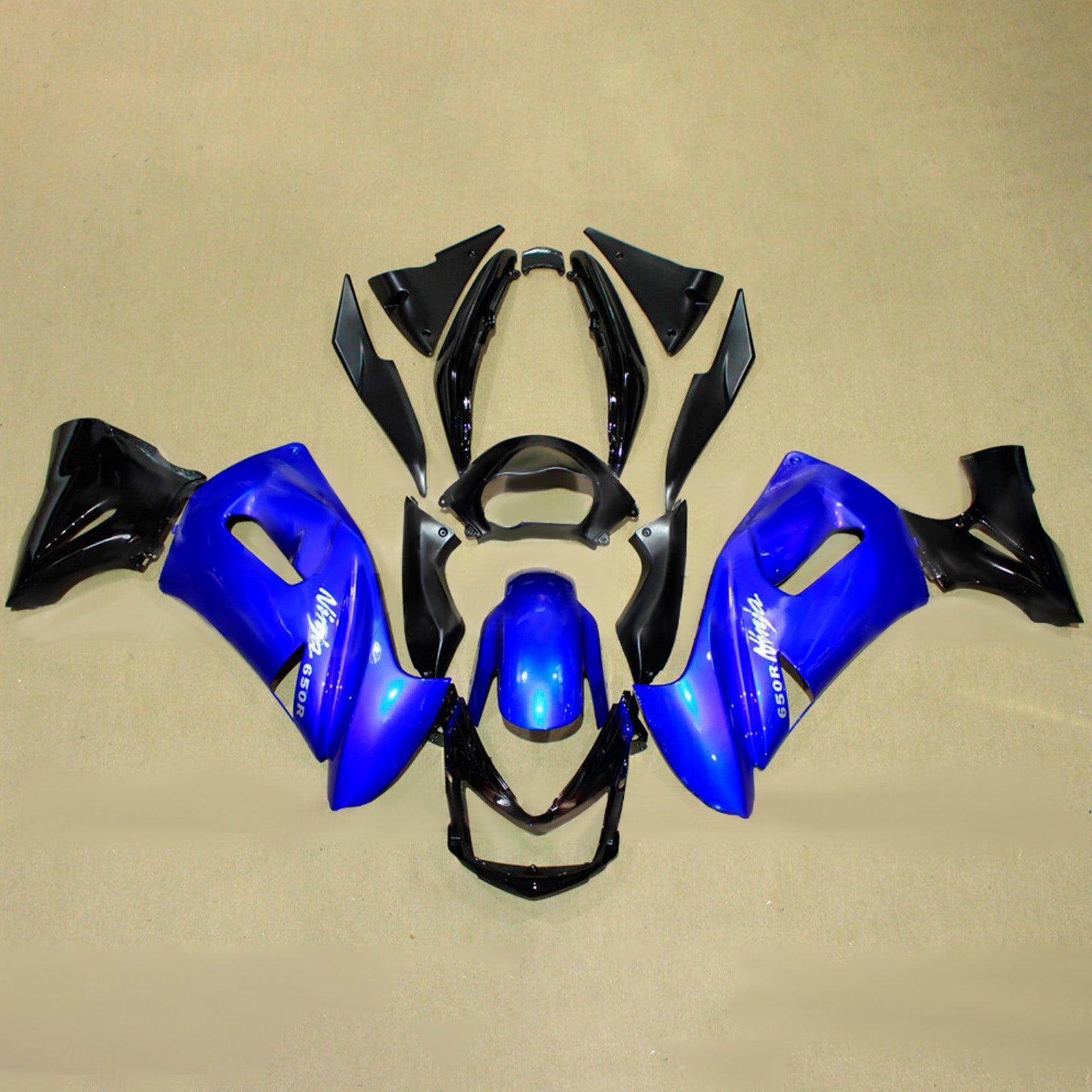 Injection Fairing Kit Plastic for Kawasaki Ninja650 ER-6F EX650 2006-2008