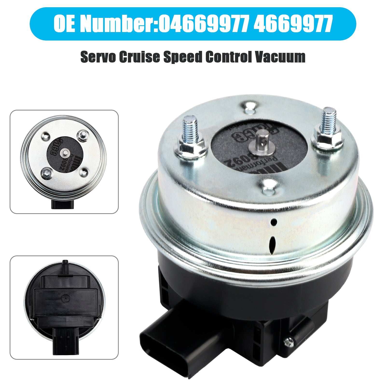 2006-2007 Jeep Commander Servo Cruise Speed Control Vacuum 4669977 5013979AA