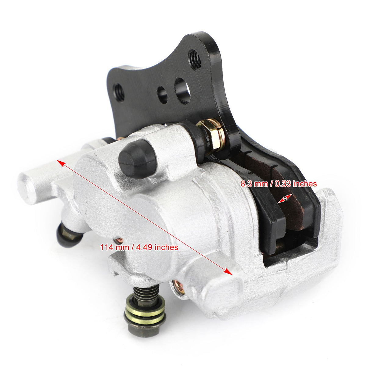 Areyourshop Rear Brake Caliper fit for Kawasaki KL650 KLR650 2008-2018 EJ800 2019-2020