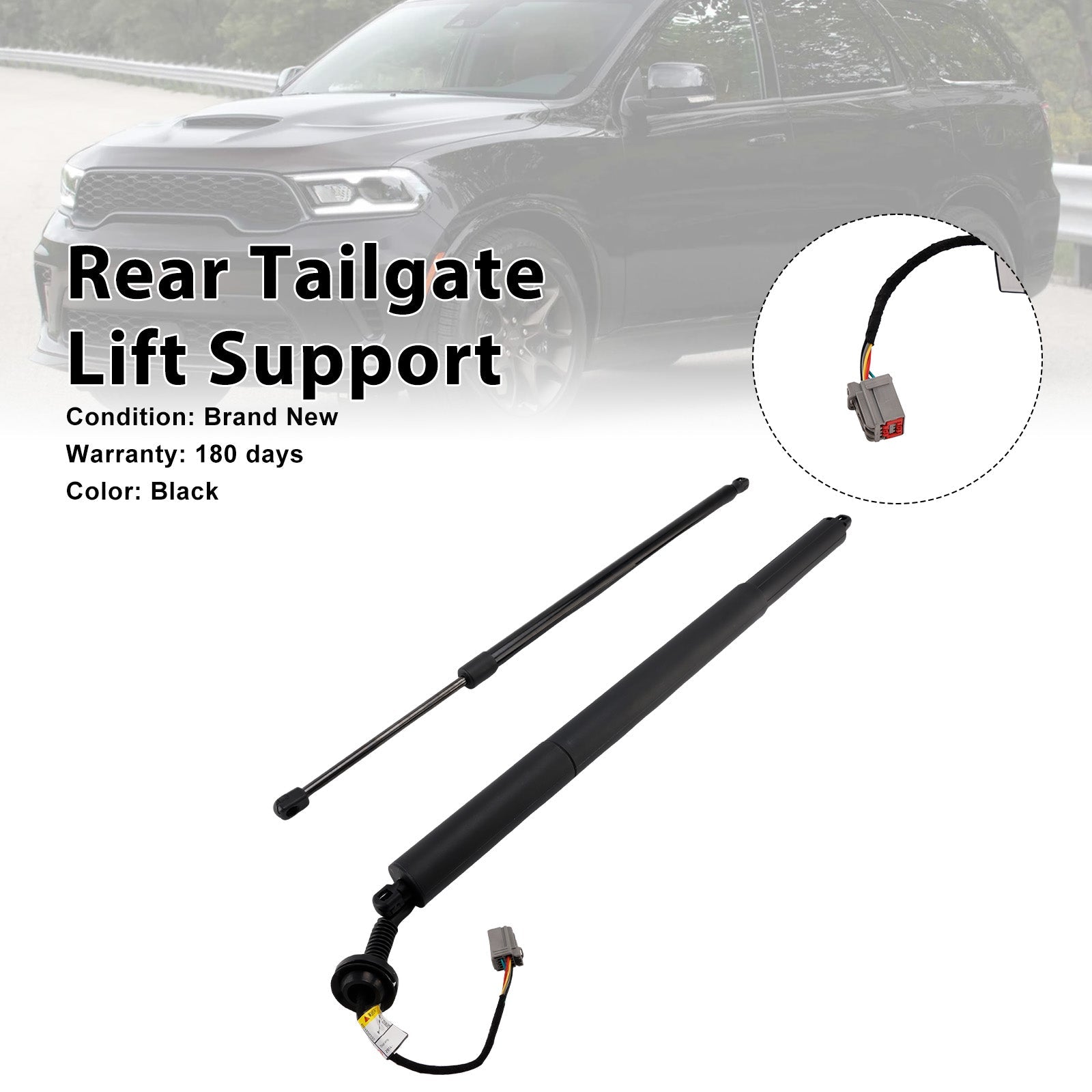 2011-2025 Fit Dodge Durango Left Power Liftgate Lift + Right Support 2A-711557 68158562AA