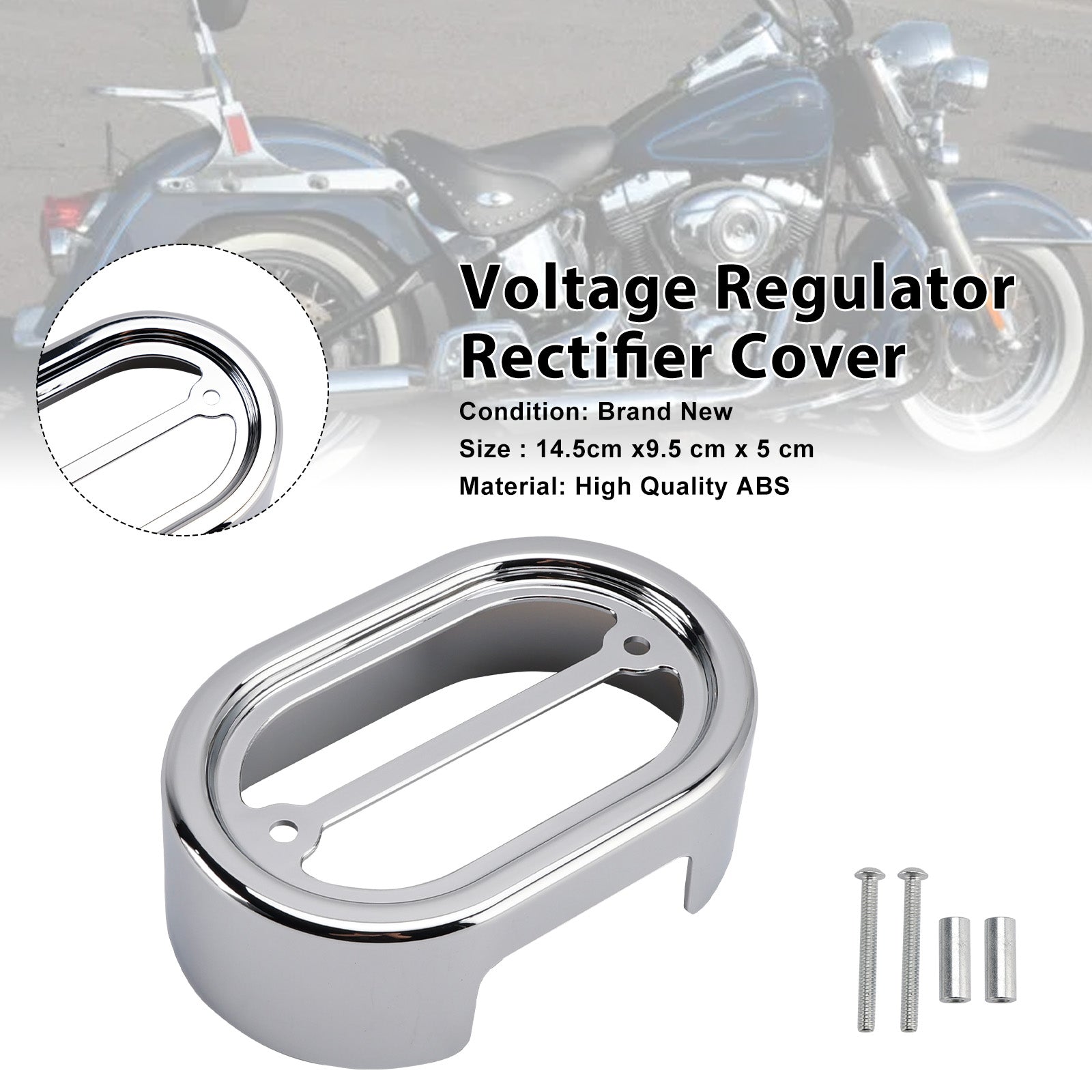 Voltage Regulator Rectifier Cover For Softail Breakout 2001-2017