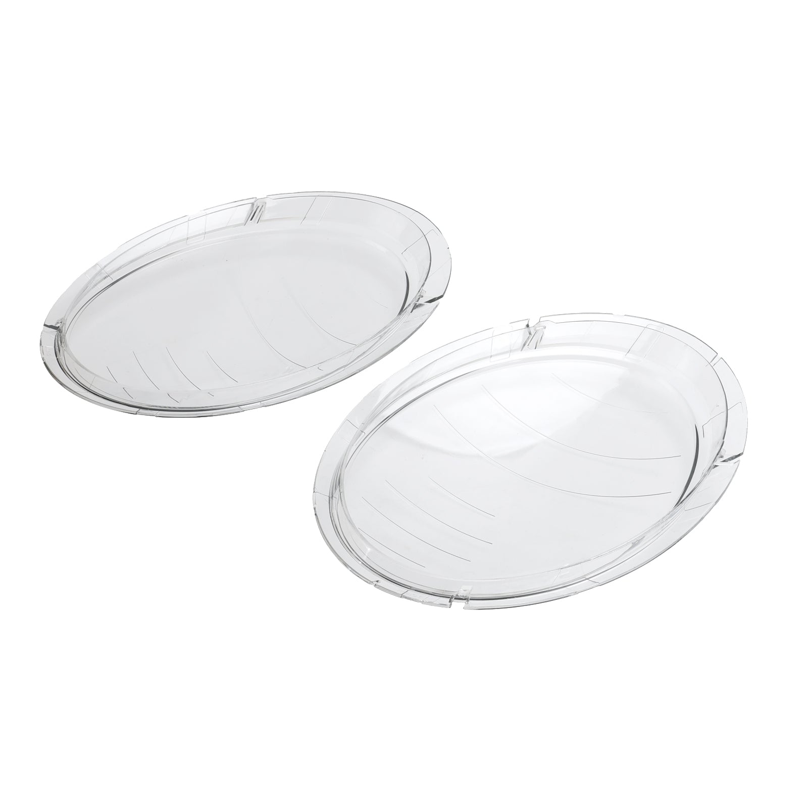 Mini Cooper R50 R53 Headlight Lens Plastic Cover Shell Left +Right 63126911701 02